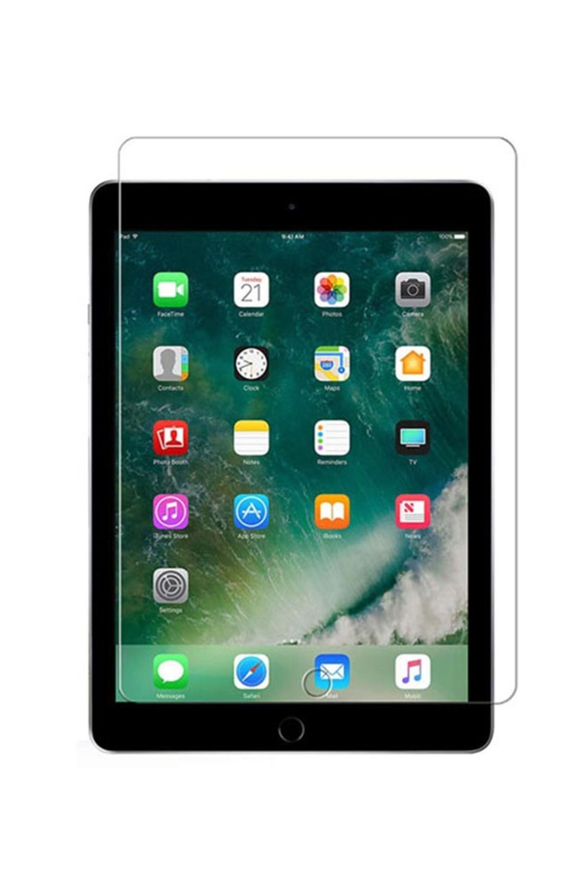 Primo Plus-واقي شاشة زجاجي مقوى مضاد للصدمات لجهاز Apple iPad Air 2019 / Apple iPad Pro 10.5 2017 شفاف 1