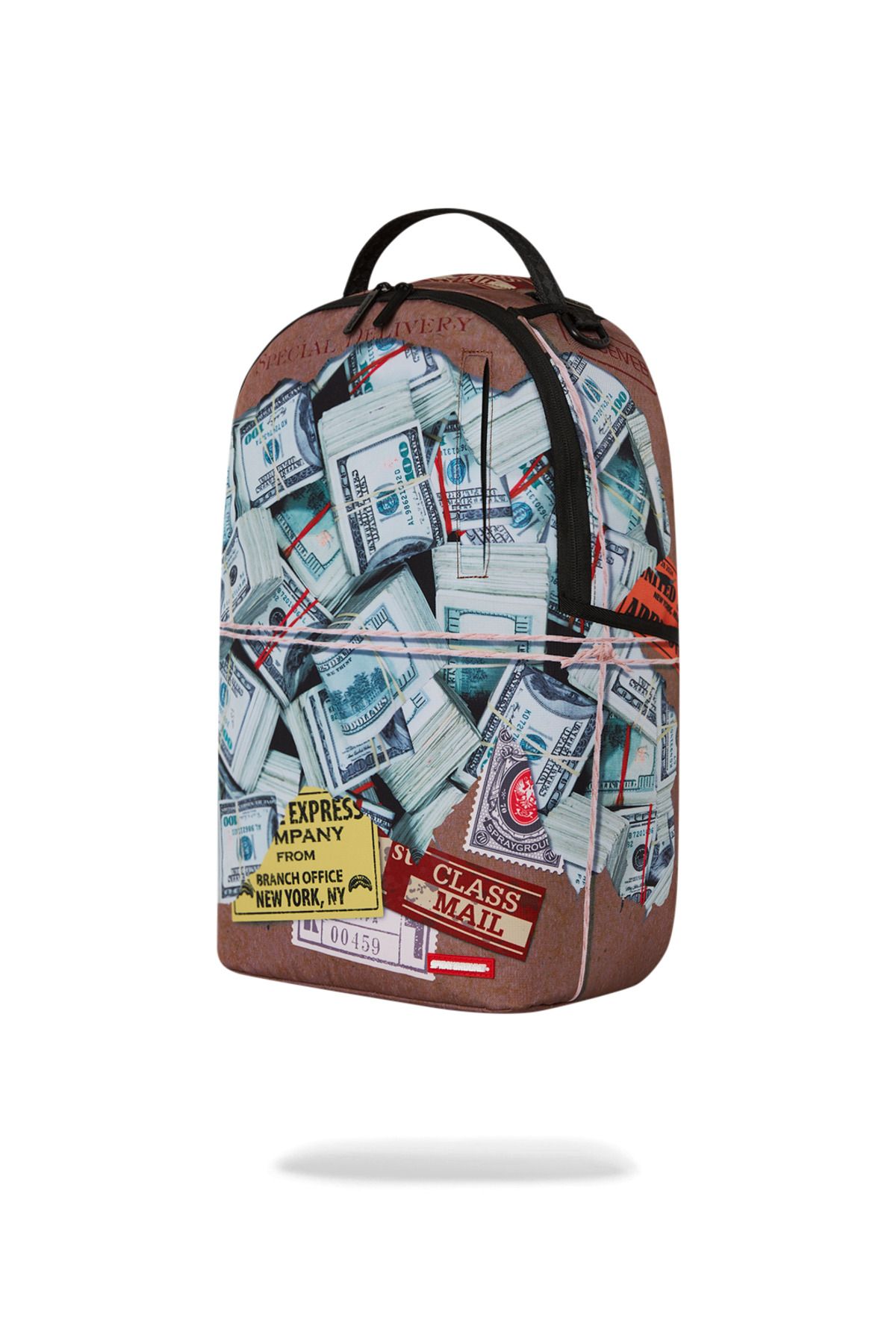 کوله پشتی چند رنگ مردانه و زنانه پاره شده طراحی شیک بادوام Sprayground