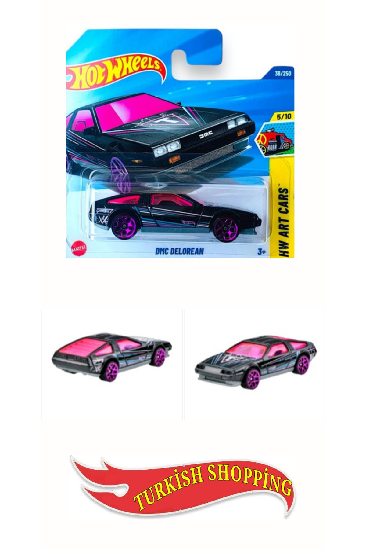 HOT WHEELS 2025 Case 1:64 Dmc Delorean