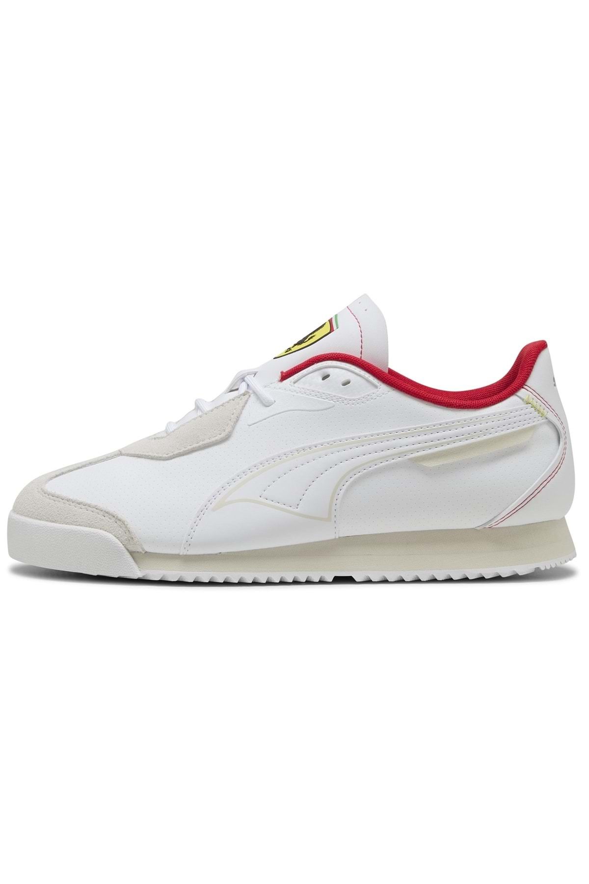 Puma 308709 SF Ferrari Roma S Erkek Spor Ayakkabı BEYAZ