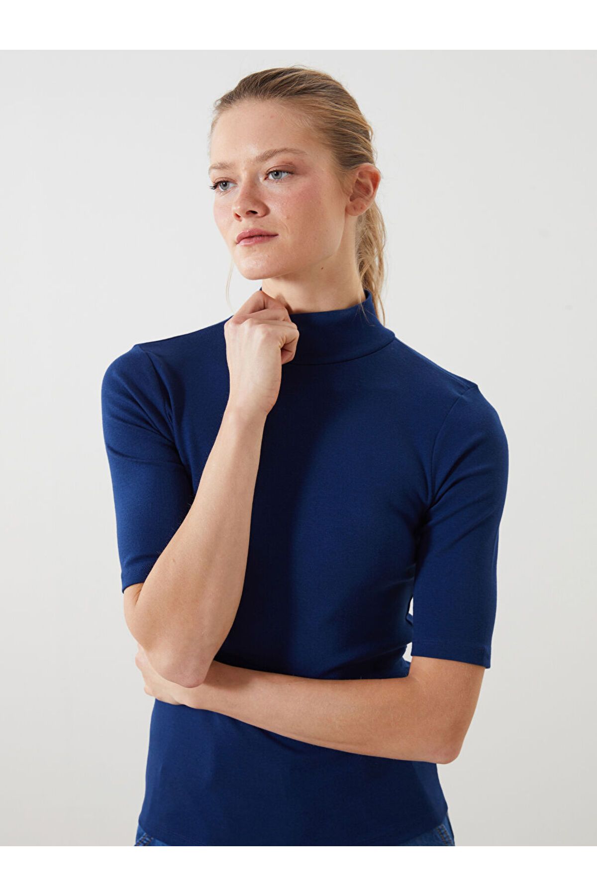 LC Waikiki Dik Yaka Kadın Body