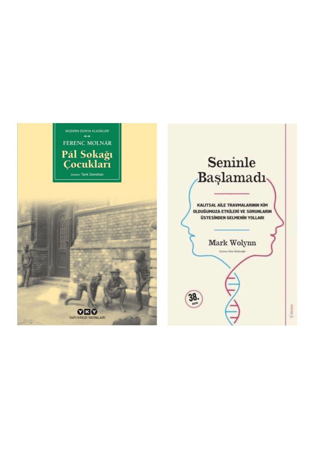 Yapı Kredi Yayınları Pal Sokağı Çocukları Ferenc Molnar - Seninle Başlamadı - Mark Wolynn