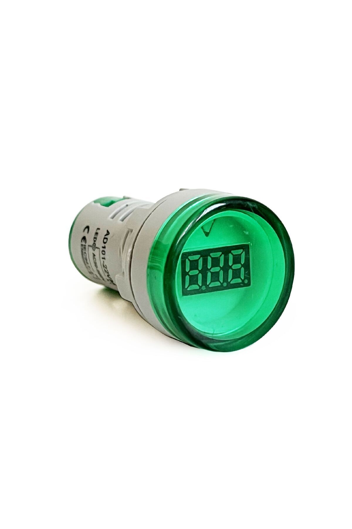 AEK-Tech Mini Dijital Voltmetre 22MM AC 60-500V LED Yeşil Işık