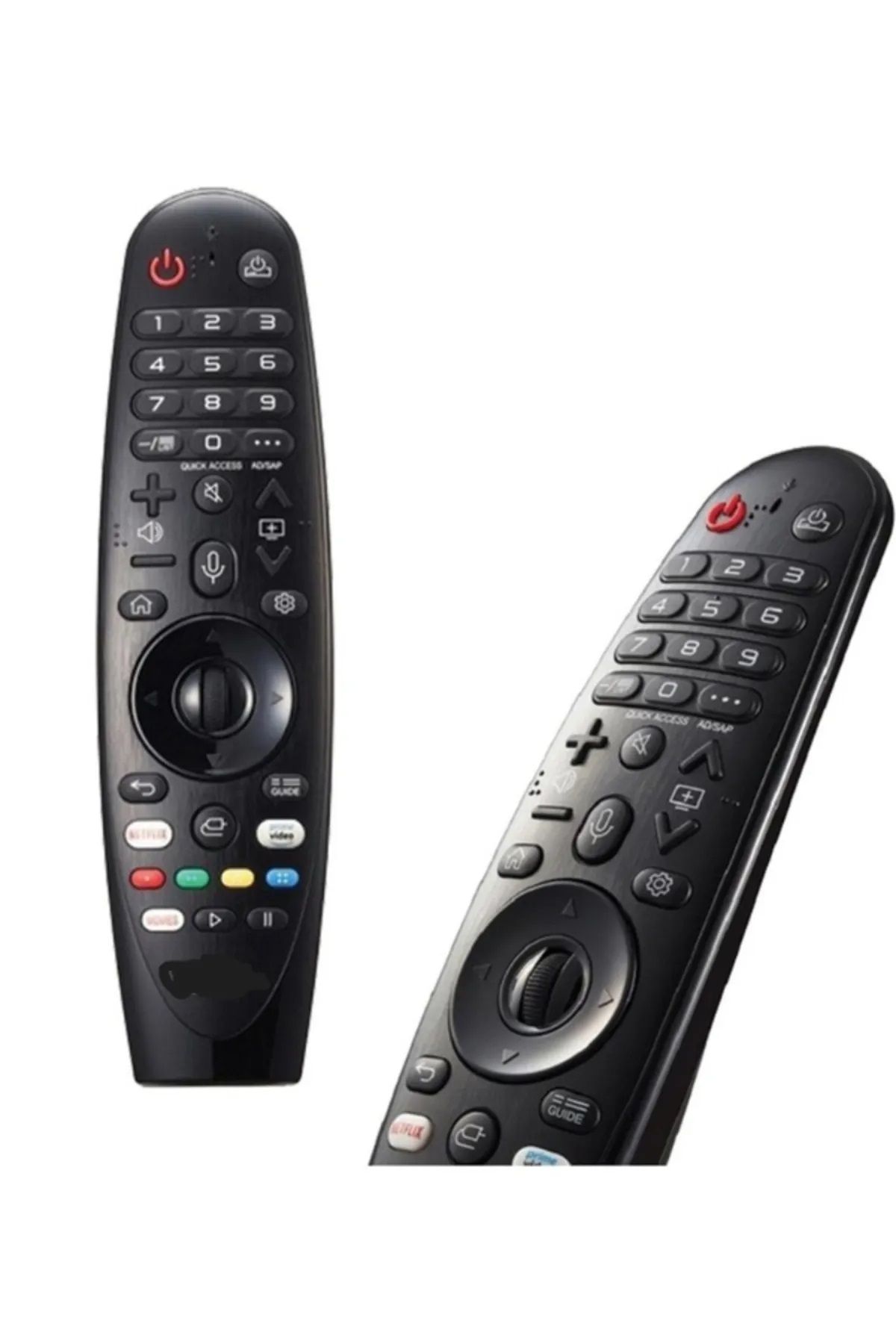 Digielektro WEBOSTV Ses Komutlu Airmouse Özellikli Sihirli Kumanda Netflix/Prime VideoTuşlu Mr20,Mr19,Mr18,Mr650