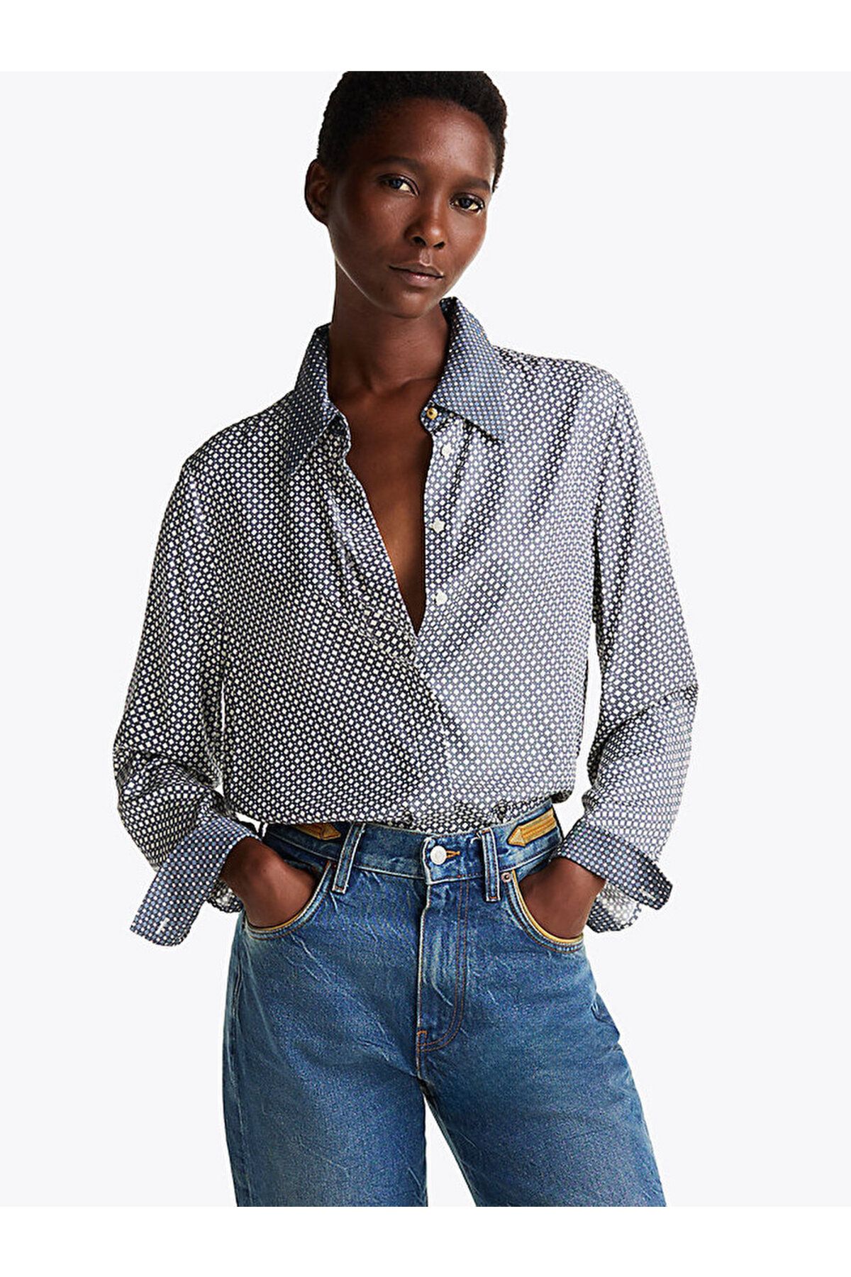 Tommy Hilfiger Cuffed Regular Fit Shirt