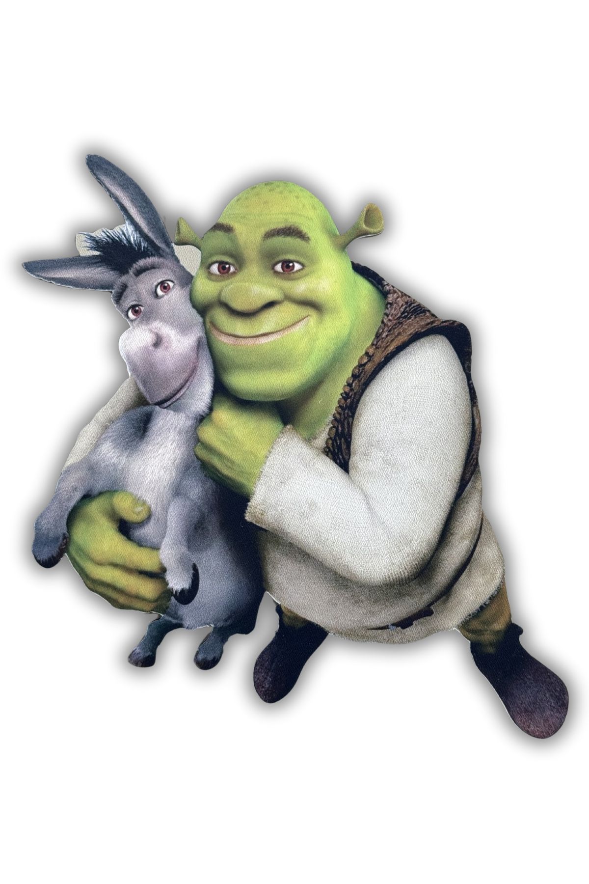 ERİSTAKI Shrek Temalı ahşap duvar posteri 6-Hediyelik Duvar Posteri