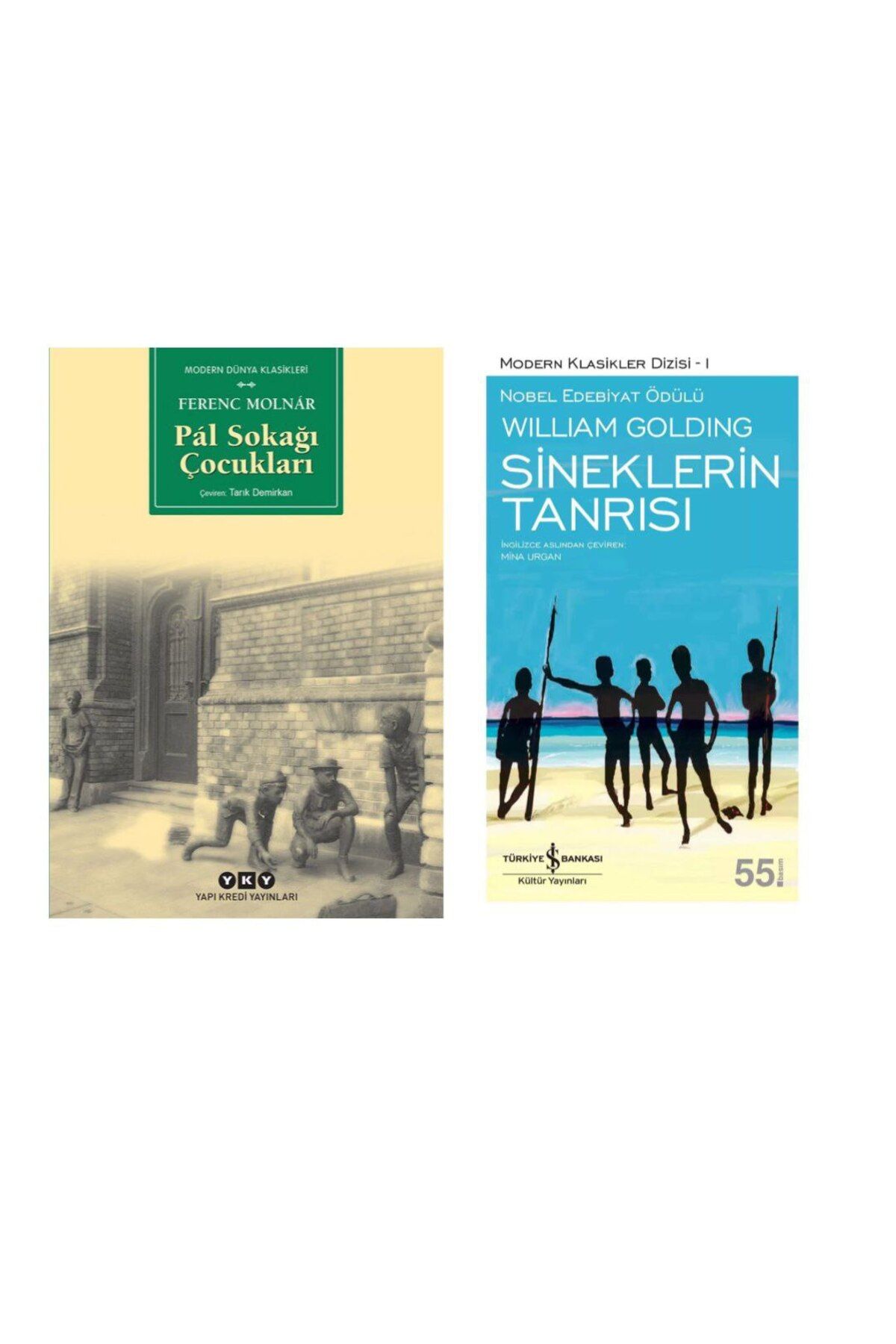 Yapı Kredi Yayınları Pal Sokağı Çocukları Ferenc Molnar - Sineklerin Tanrısı - Sir William Gerald Golding