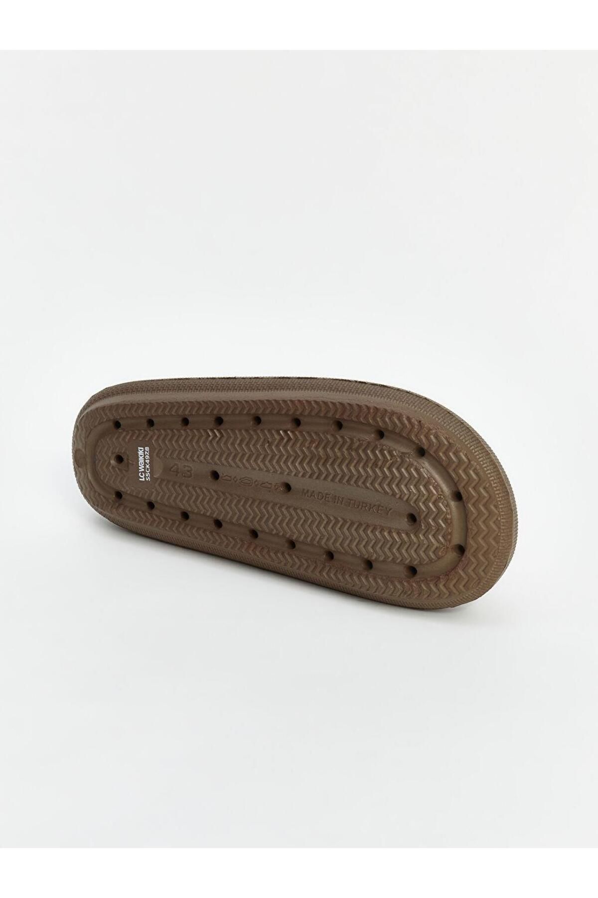 LC Waikiki-LCW STEPS Single Striped Printed Men's Slippers 4