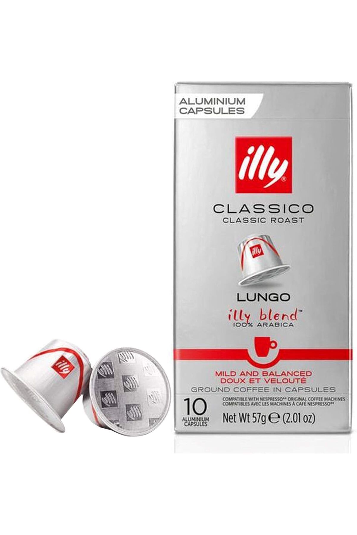 illy-Lungo Classico Coffee, Classic Roast (40-Count single serve capsules, compatible with Nespresso) 2