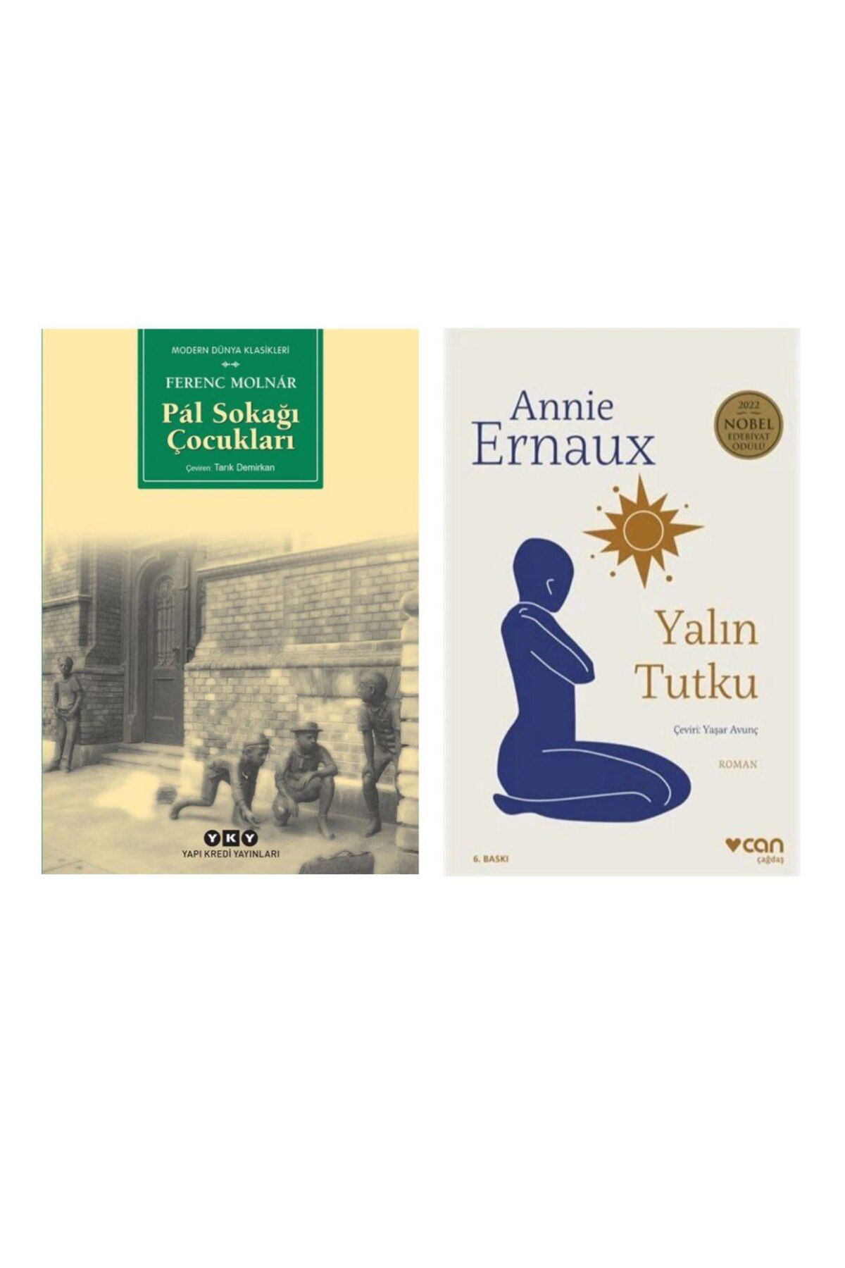 Yapı Kredi Yayınları Pal Sokağı Çocukları Ferenc Molnar - Yalın Tutku - Annie Ernaux