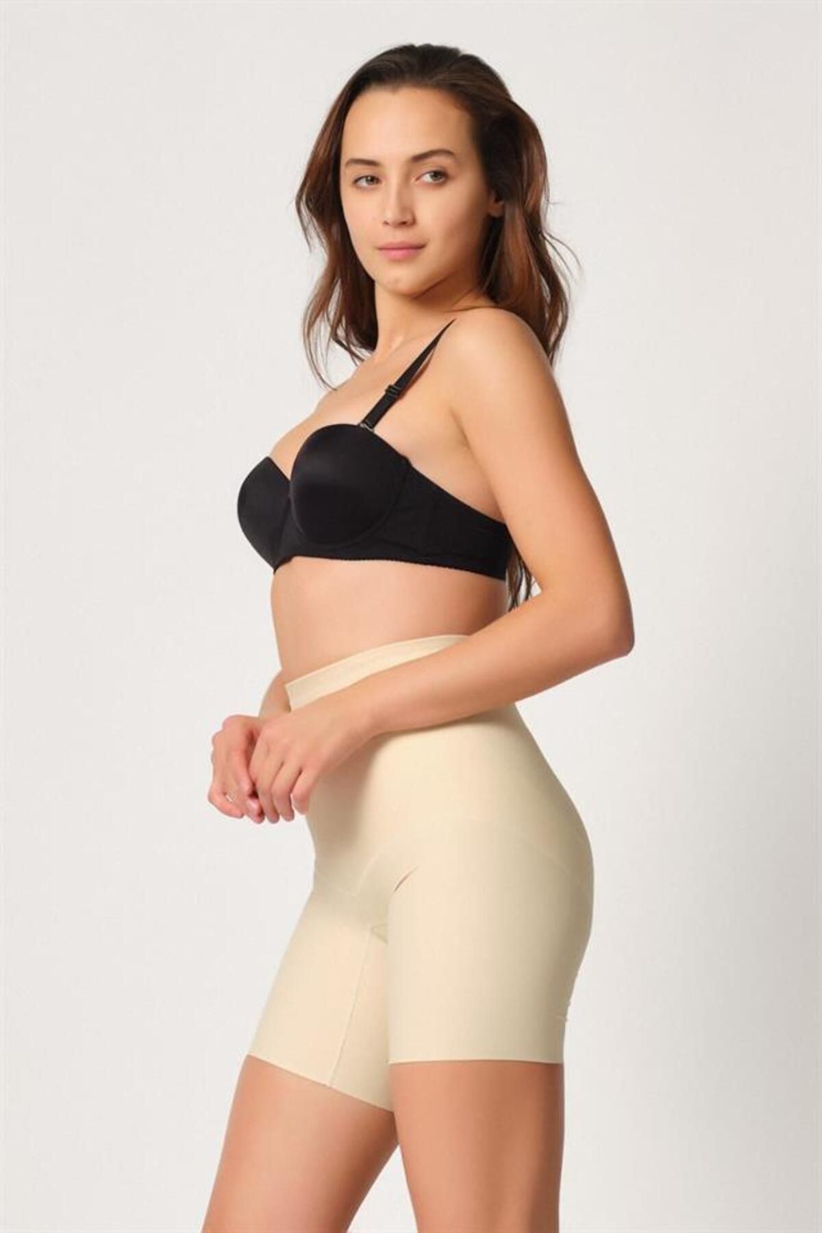YNSGLOBAL Ten Emay 2816 Yüksek Bel Boxer Lazer Korse