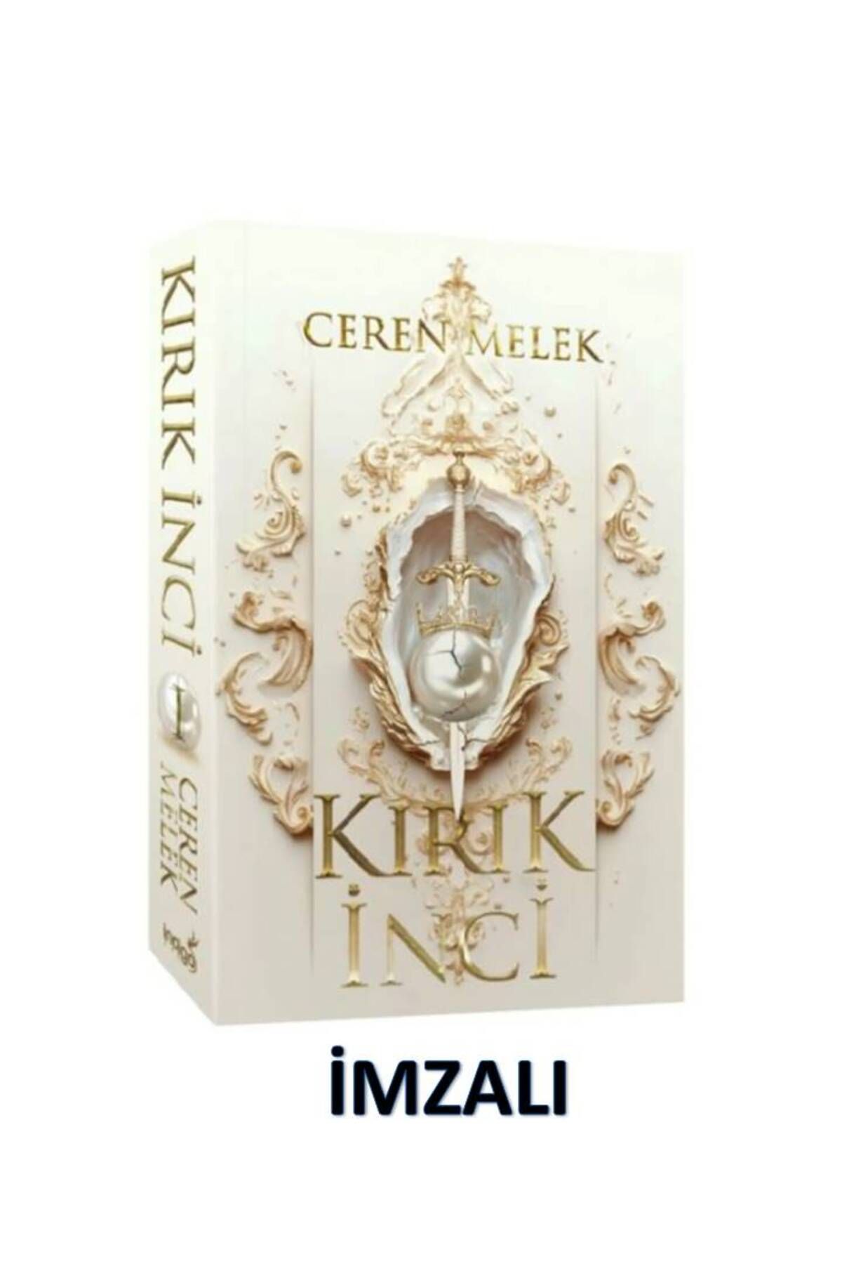 İndigo Kitap Kırık İnci Ceren Melek İmzalı Bez Çanta Hediyeli