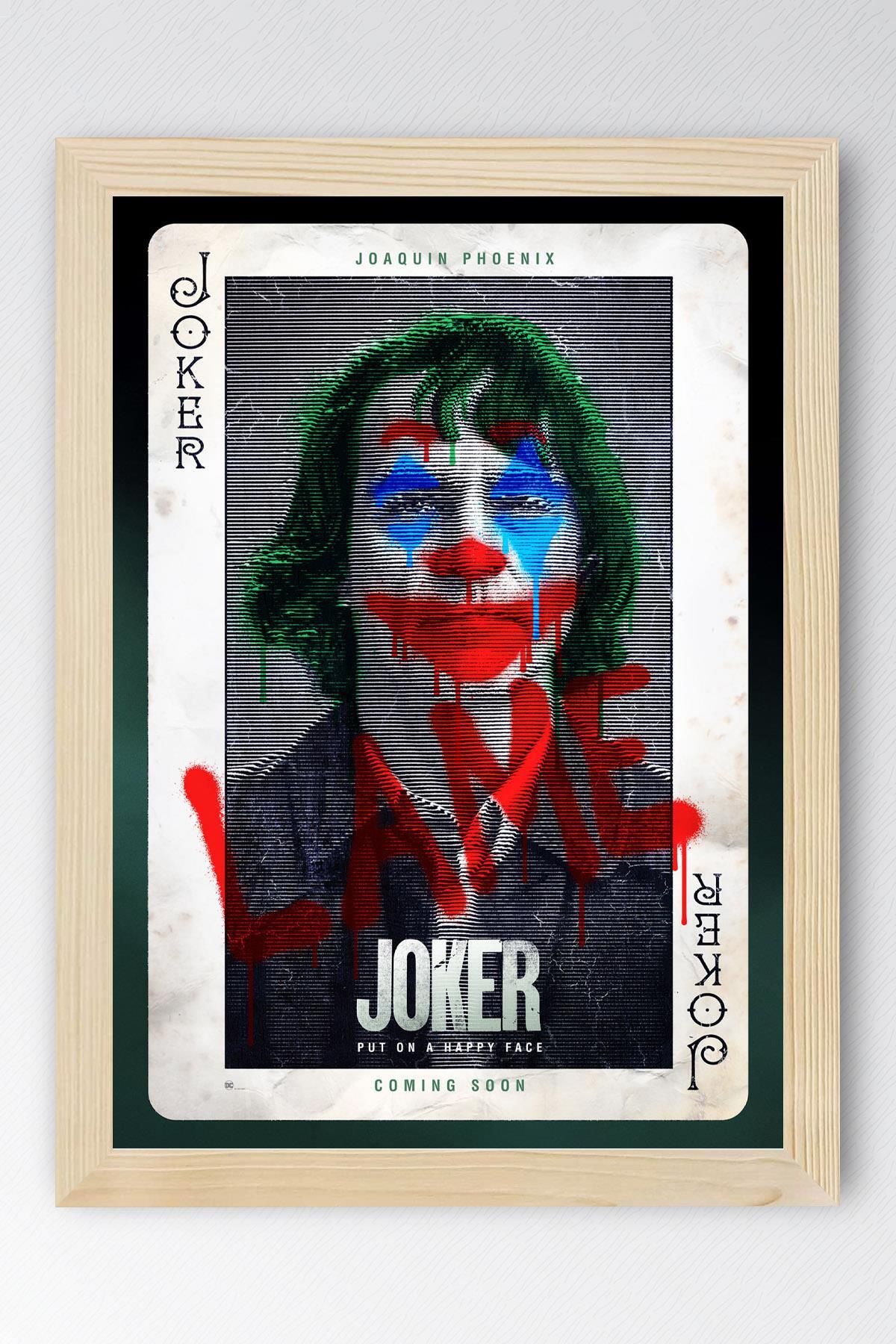 Saturn Joker Çerçeveli Tablo - Film Posteri Tablo