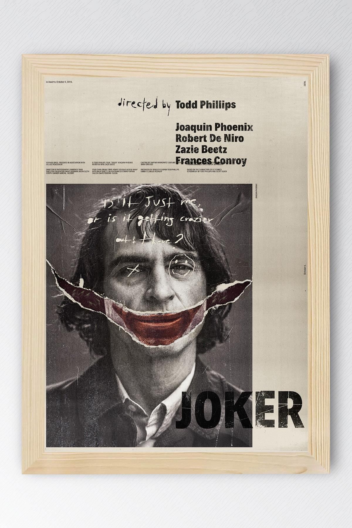 Saturn Joker Çerçeveli Tablo - Film Posteri Tablo