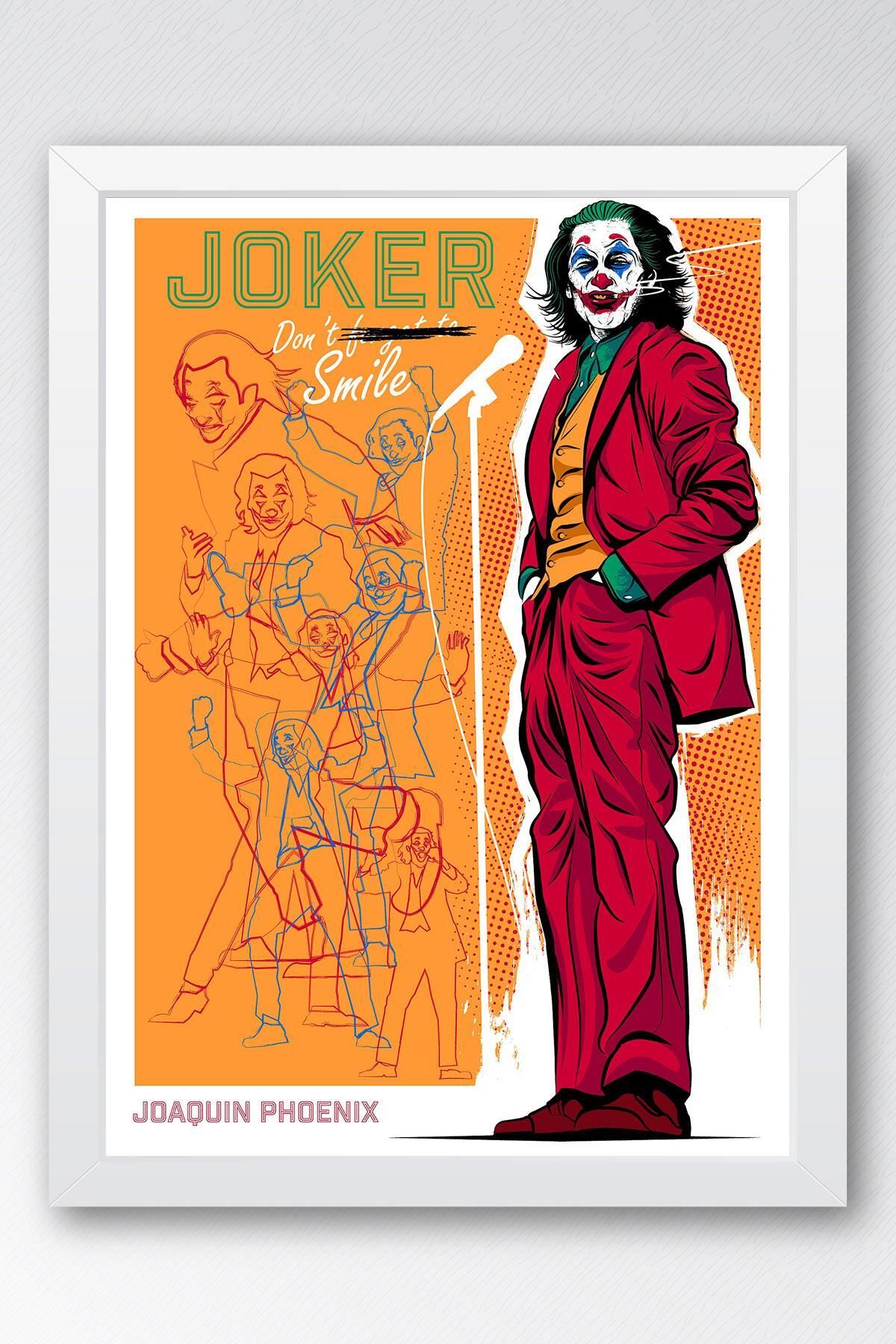 Saturn Joker Çerçeveli Tablo - Film Posteri Tablo