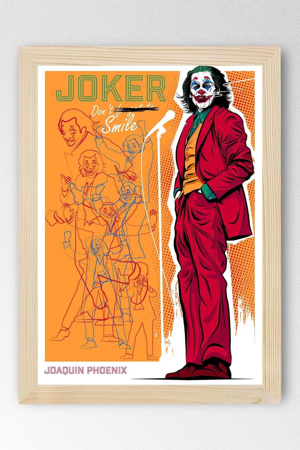 Saturn Joker Çerçeveli Tablo - Film Posteri Tablo