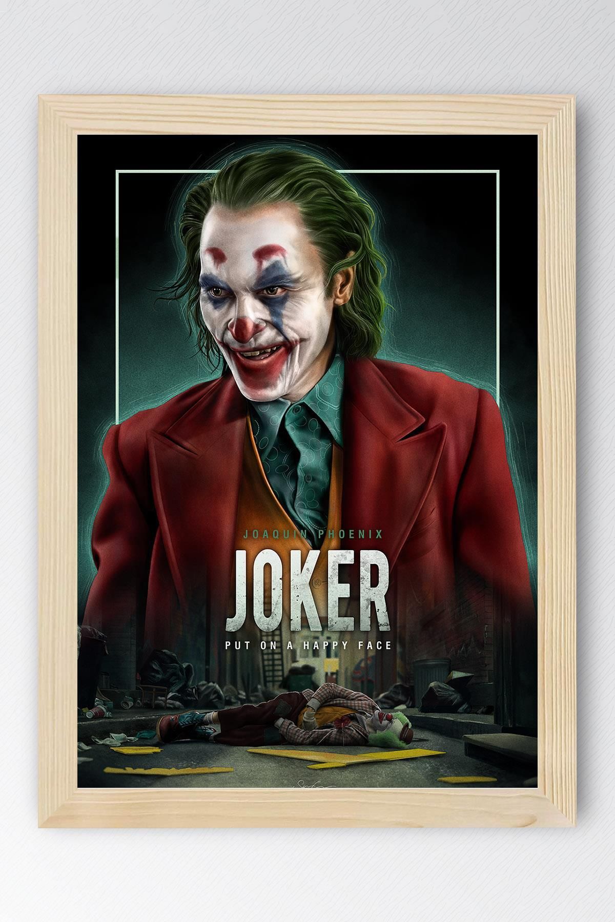 Saturn Joker Çerçeveli Tablo - Film Posteri Tablo