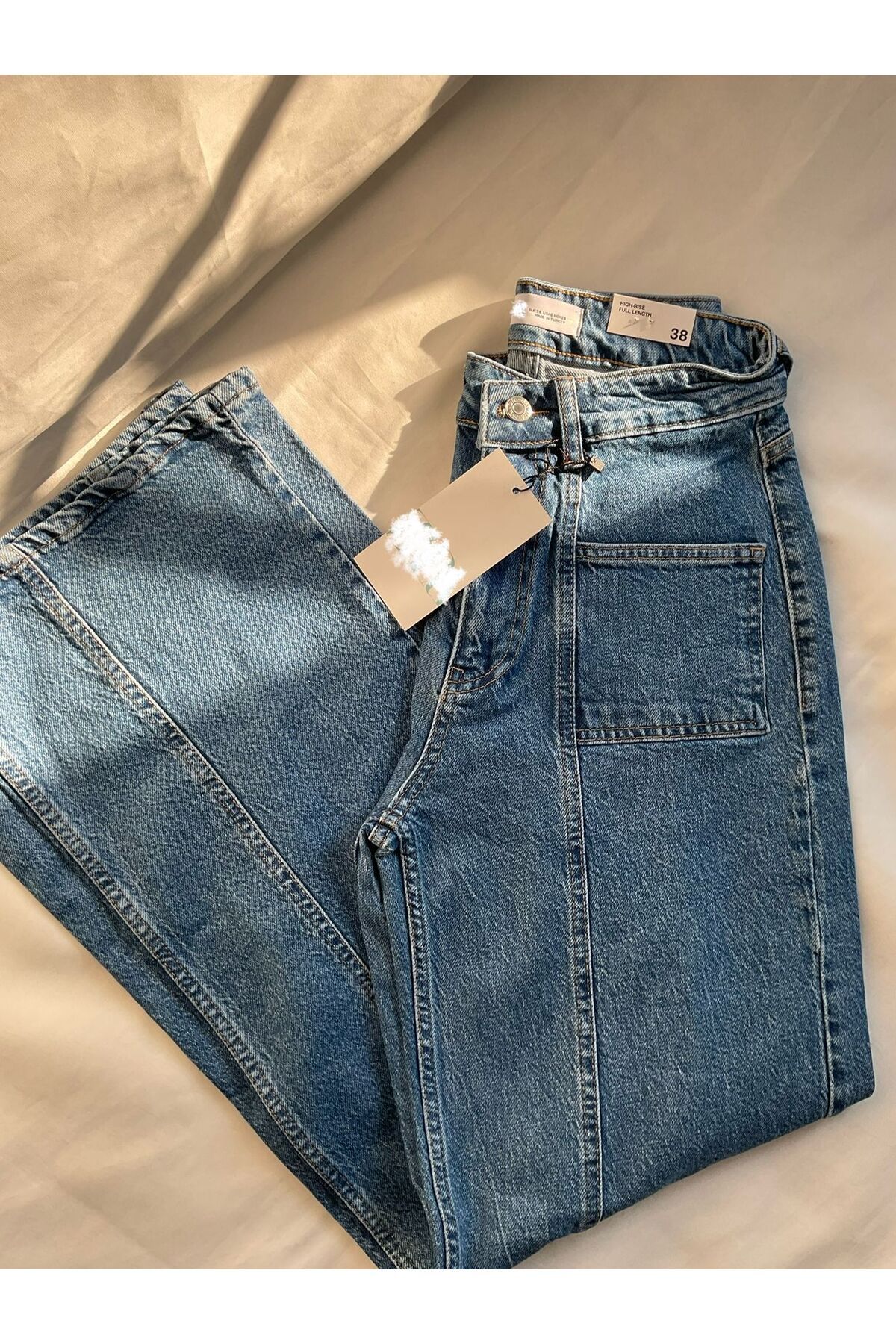 Butik ModeArn Buz Mavisi Jean - Şık ve Rahat Tasarım