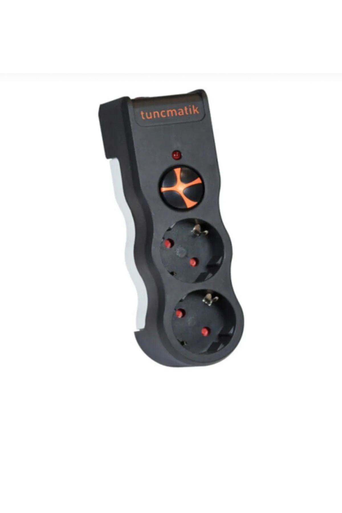 Tunçmatik-Black Double Current Protected Socket 2