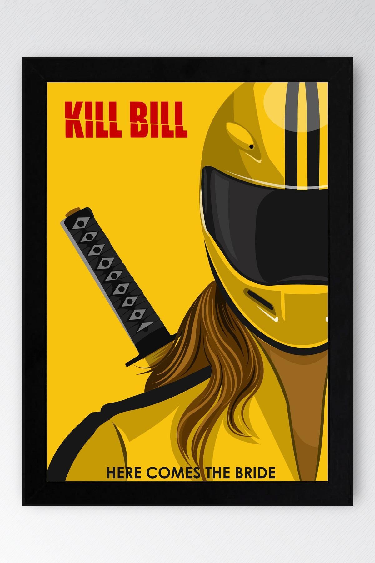 Saturn Kill Bill Çerçeveli Tablo - Film Posteri Tablo