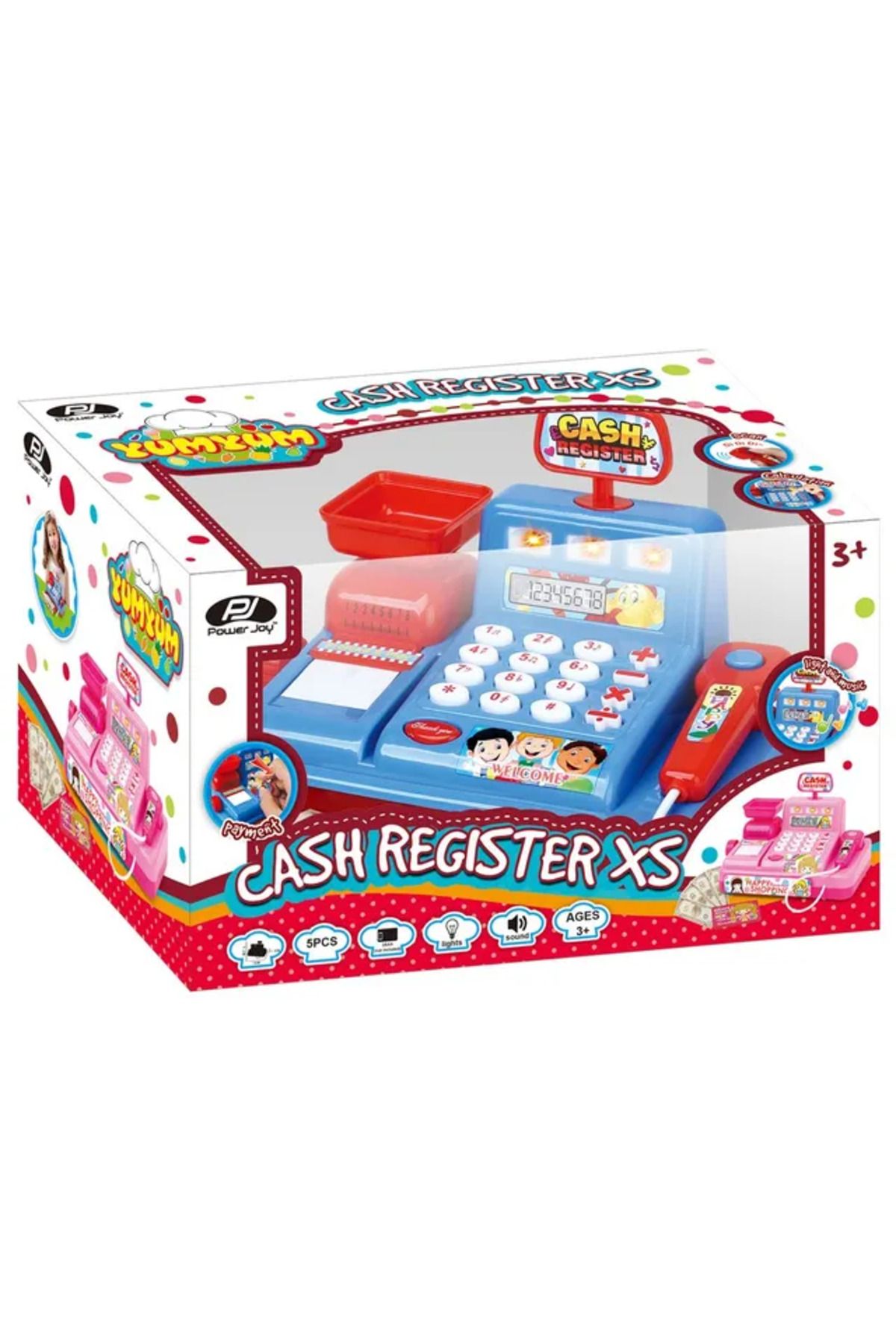 Power Joy-Yumyum Cash Register XS - Battery Operated 2