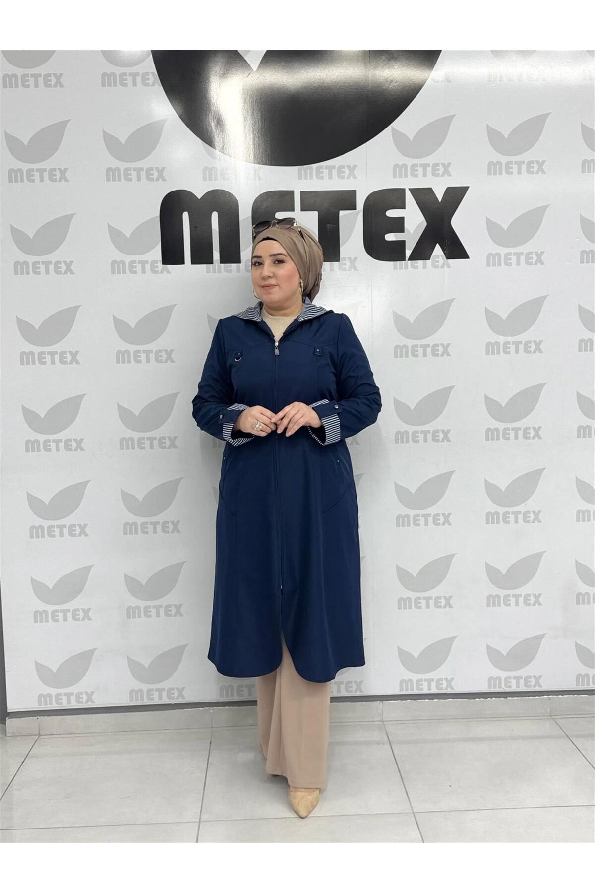 METEX 1653 TRENÇ SABİT KAPŞONLU KAP