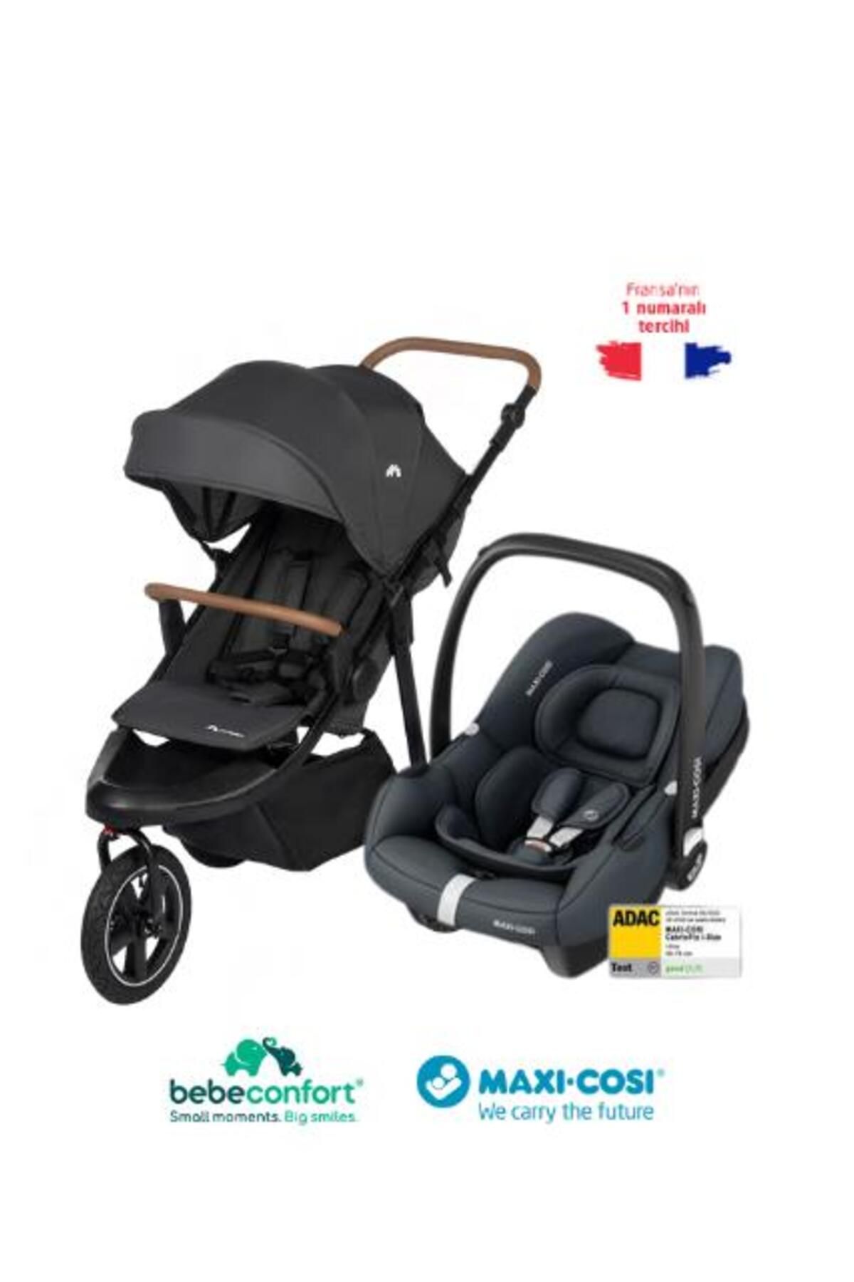 BEBE CONFORT Bebeconfort Cloudy - Maxi-Cosi Cabriofix I-Size Seyahat Sistem Bebek Arabası Graphite