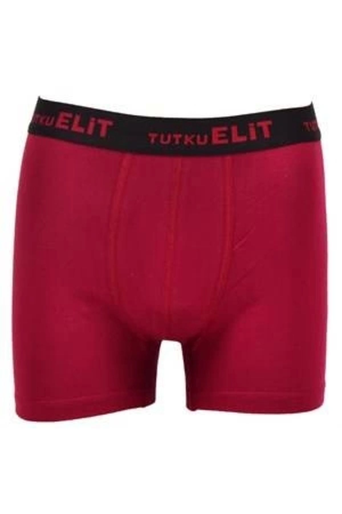 By Ogalo Tutku Elit Modal Elastan Spor Erkek Boxer 1252 | Bordo