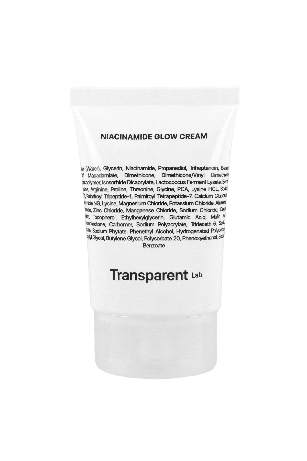 TRANSPARENT LAB - Niacinamide Glow Cream, 50 Ml - Crema De Stralucire Cu Niacinamida - One Size