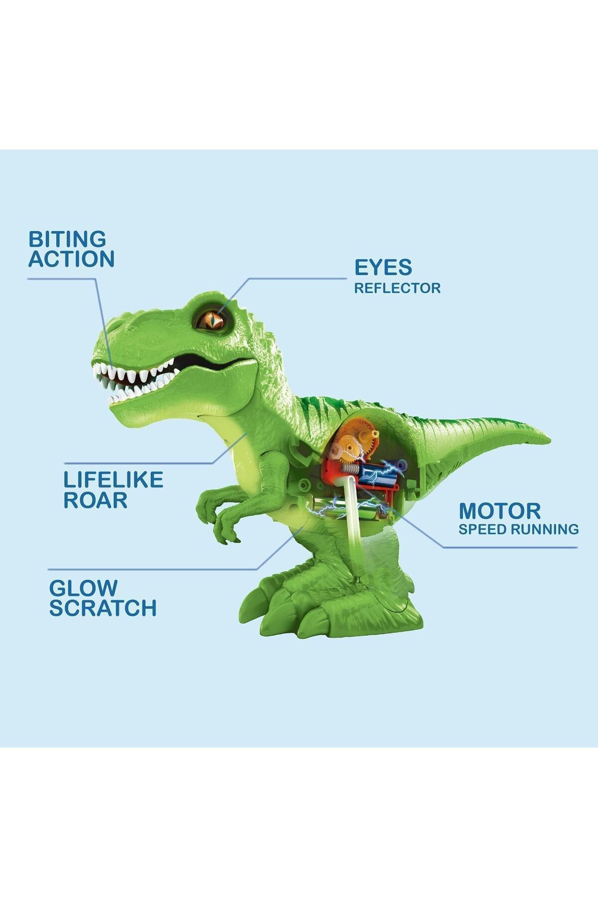 Robo Alive-Robotic T-Rex with Slime 7127 3