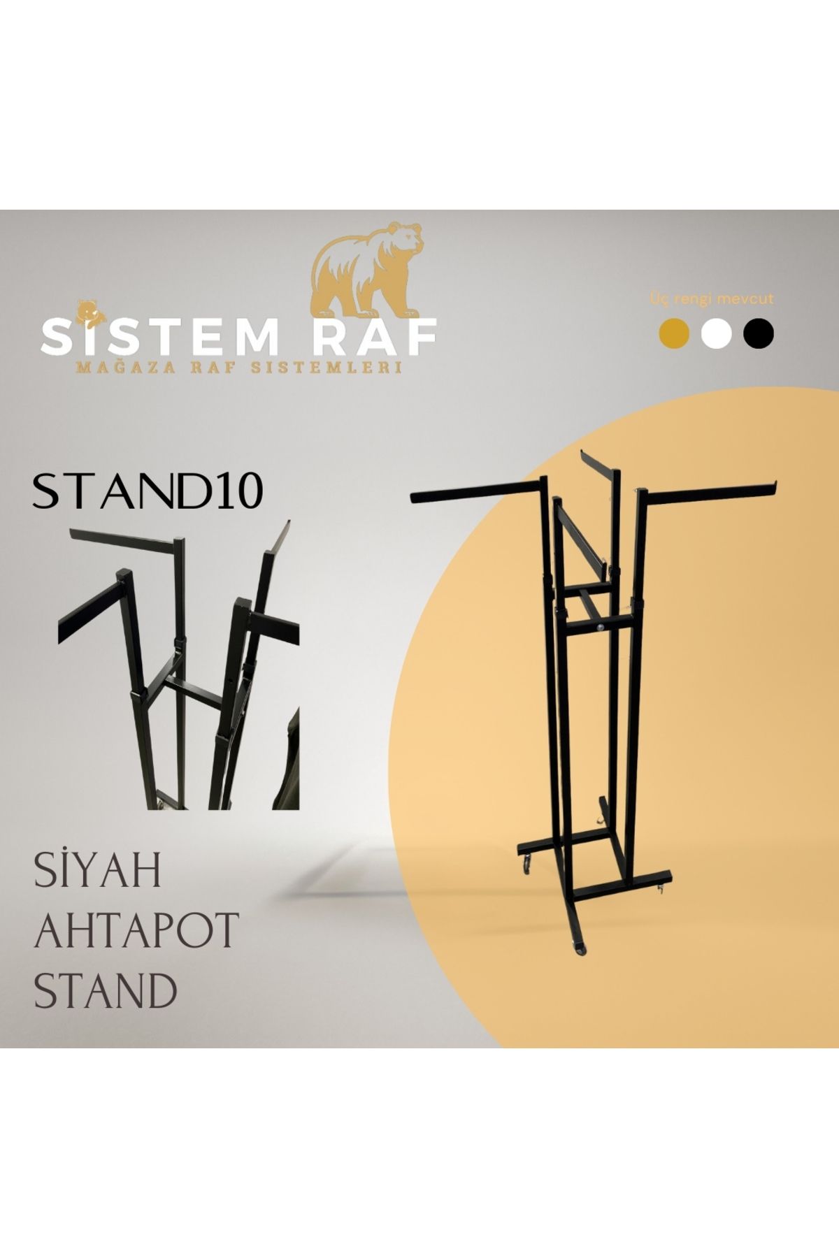 sistem raf Ahtapot Stand - Çoklu Askılık