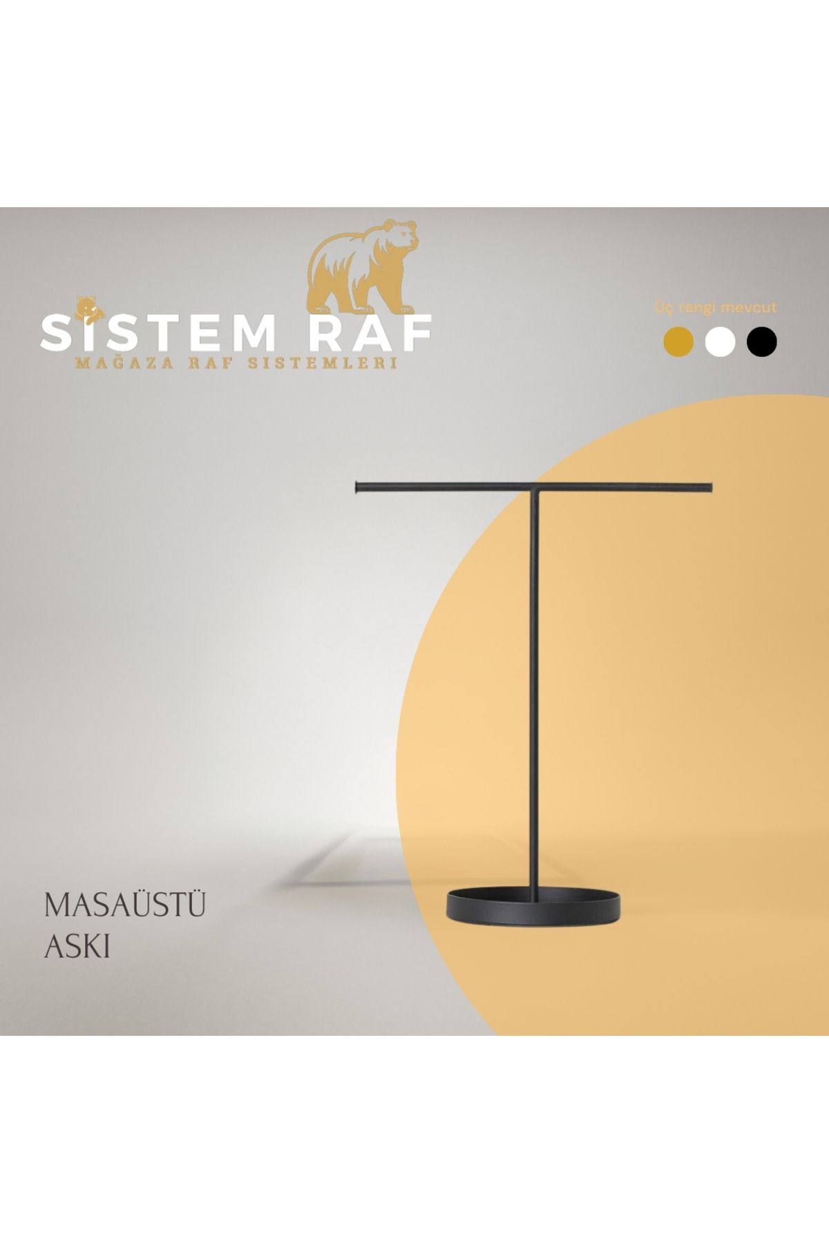 sistem raf Masaüstü Aksesuar Askısı