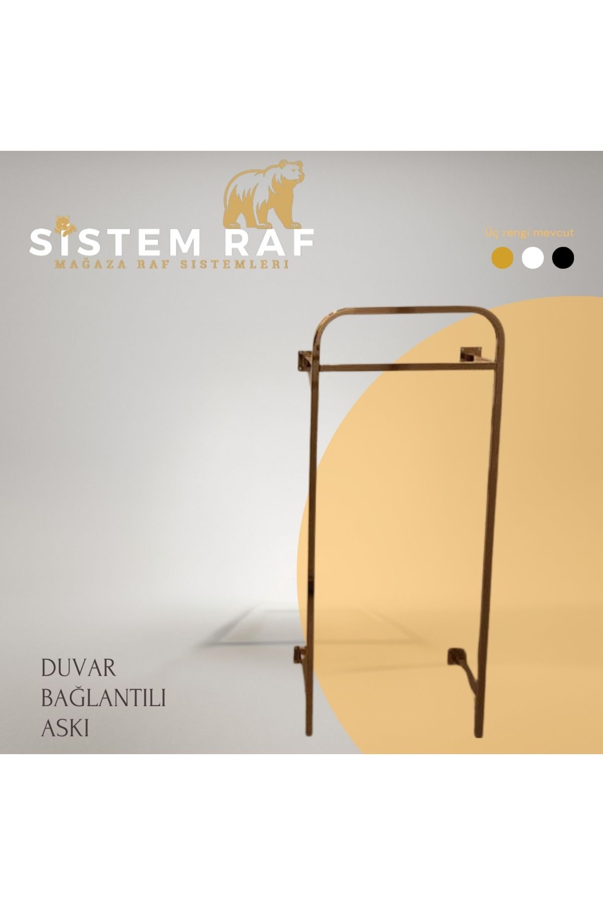 sistem raf Duvar Bağlantılı Raf Dikme Sistemi