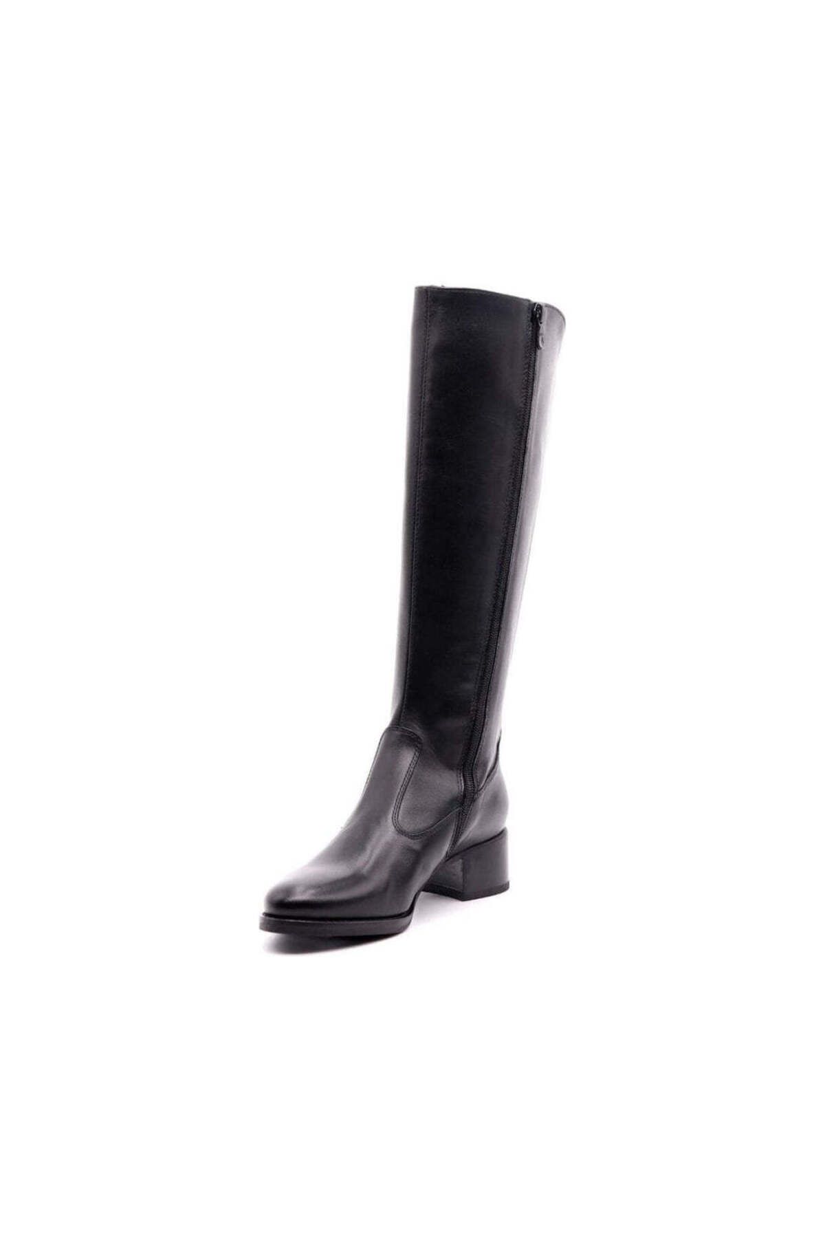 NeroGiardini-Black Boots Womens Shoes 4