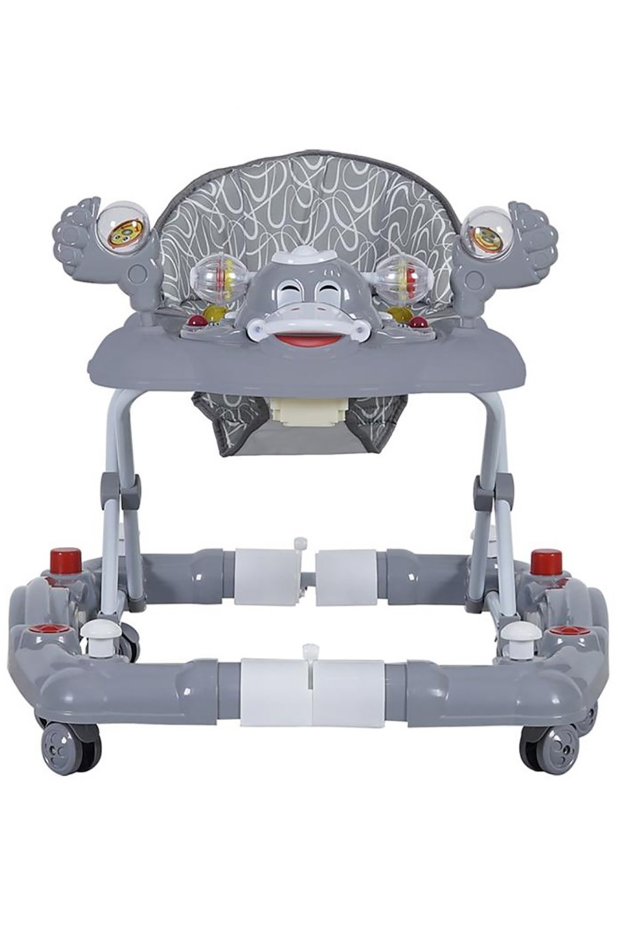 Prego Sunny Baby Kiddy Sallanmalı Bebek Yürüteci - Gri Standart fotoğrafı 2 (önizleme)