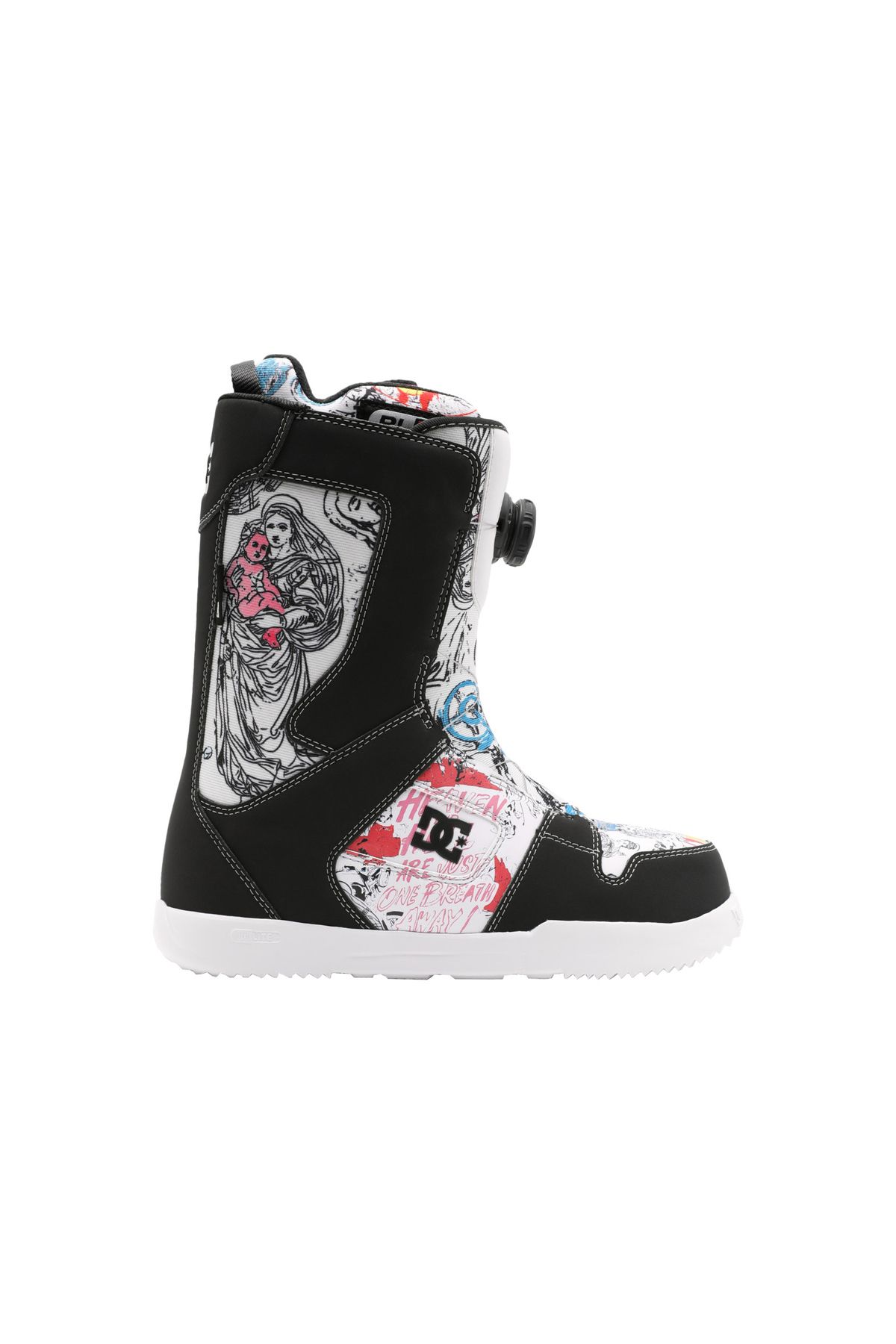 DC Erkek Snowboard Botu Aw Phase Boa Beyaz/siyah Desenli