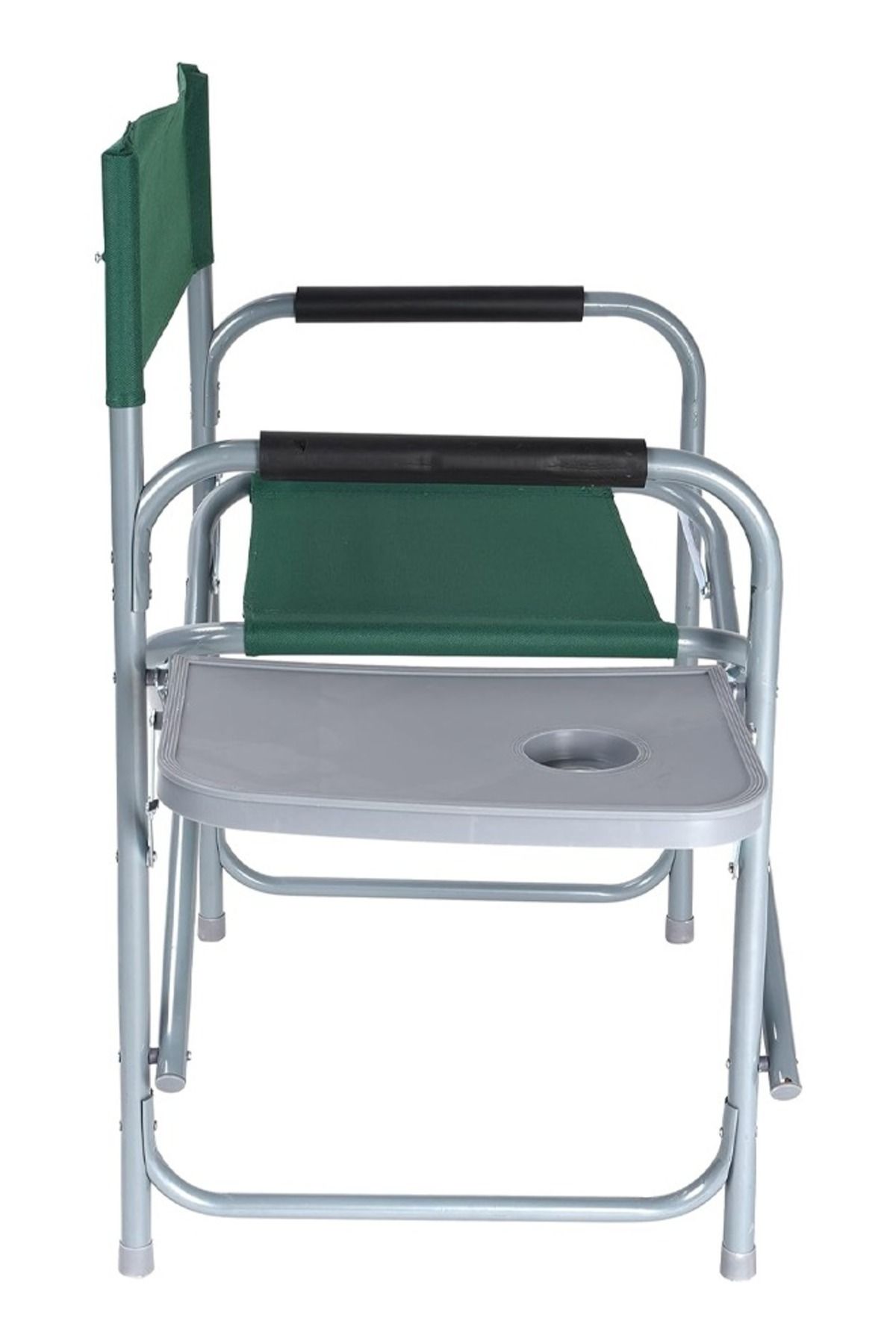 Cady One-A foldable chair with a storage pocket and a side table with two cup entrances for camping and trips 3