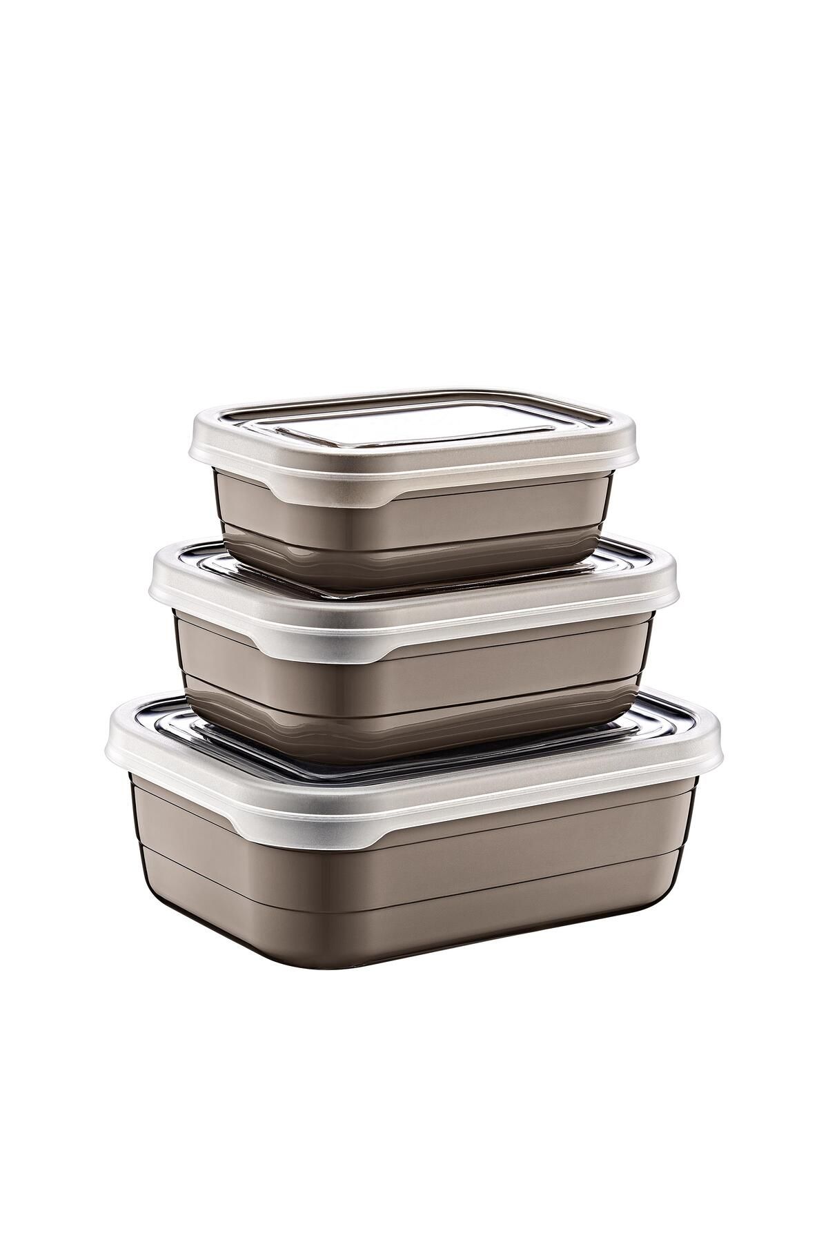 Smartware-Set of 3 Storage Containers 1