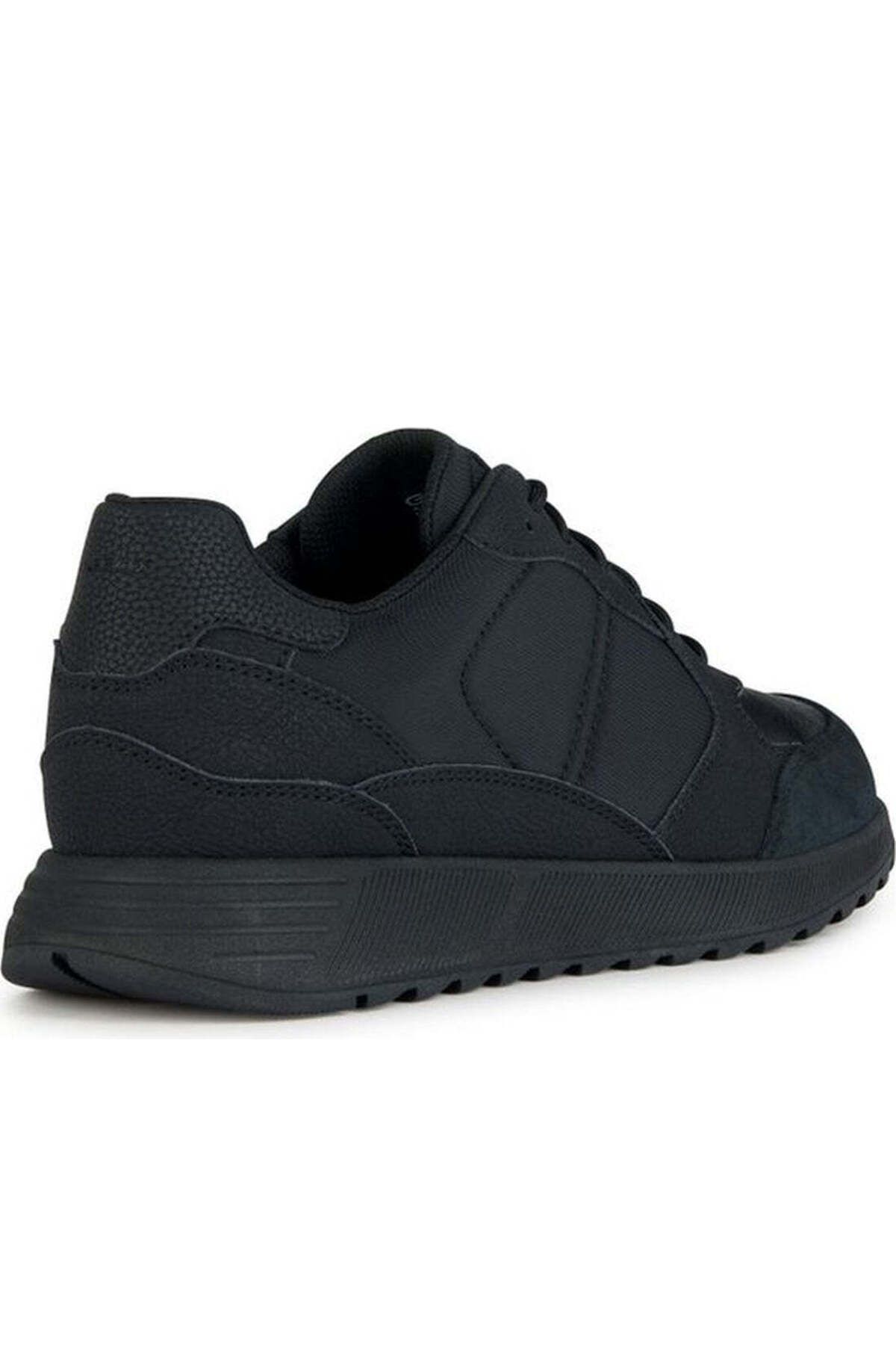 Geox-Black Trainers Mens Shoes 3