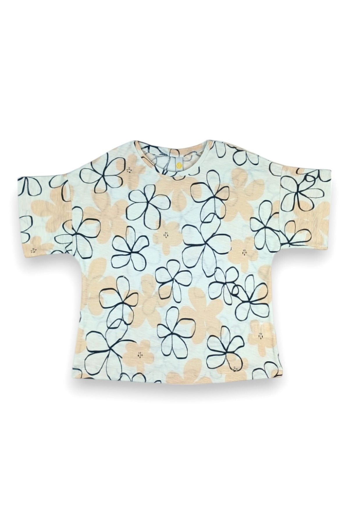 Via Girls Body Cu Mânecă Scurtă Pentru Fete, 100% Bumbac, Cu Tematică Florală, Pentru Copii De 3-6 Ani - Îmbrăcăminte Pentru Copii Femeie - 4 years