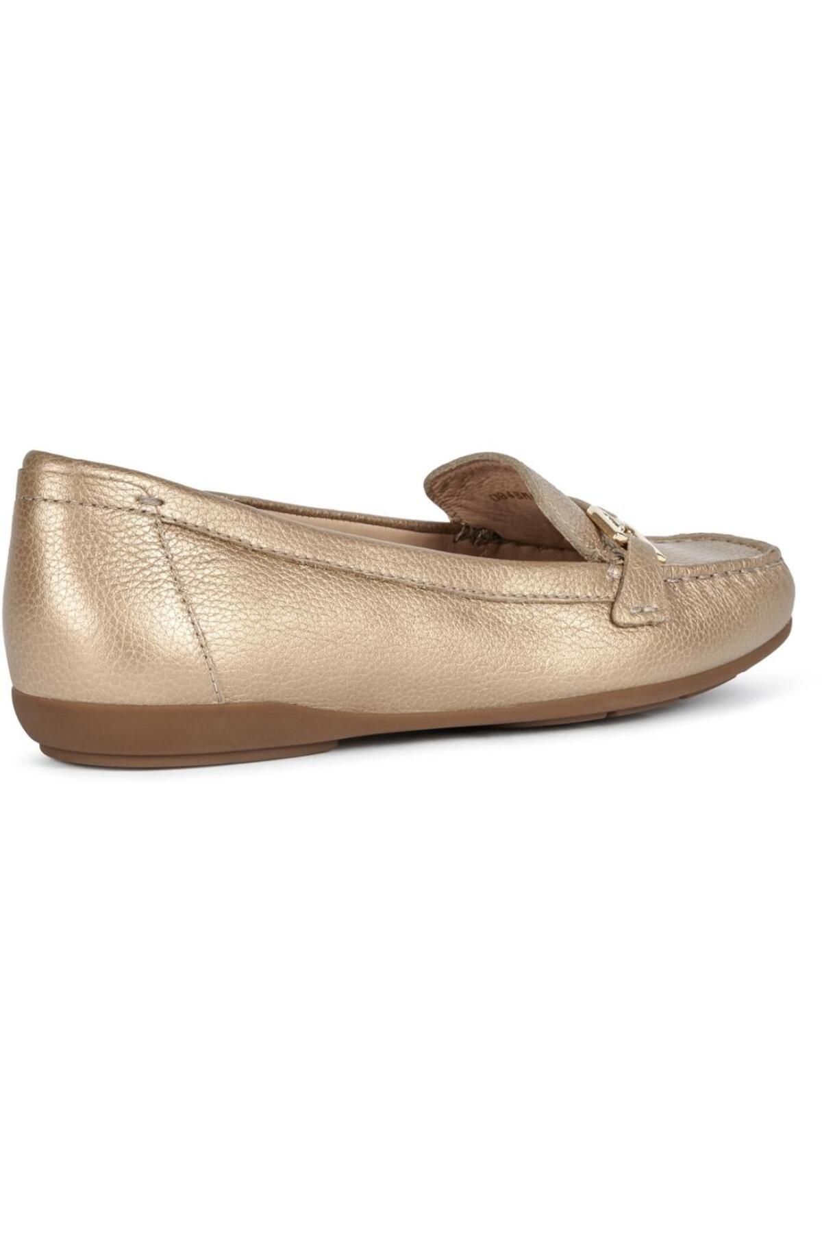 Geox-Gold Flats Pantofi dama 4