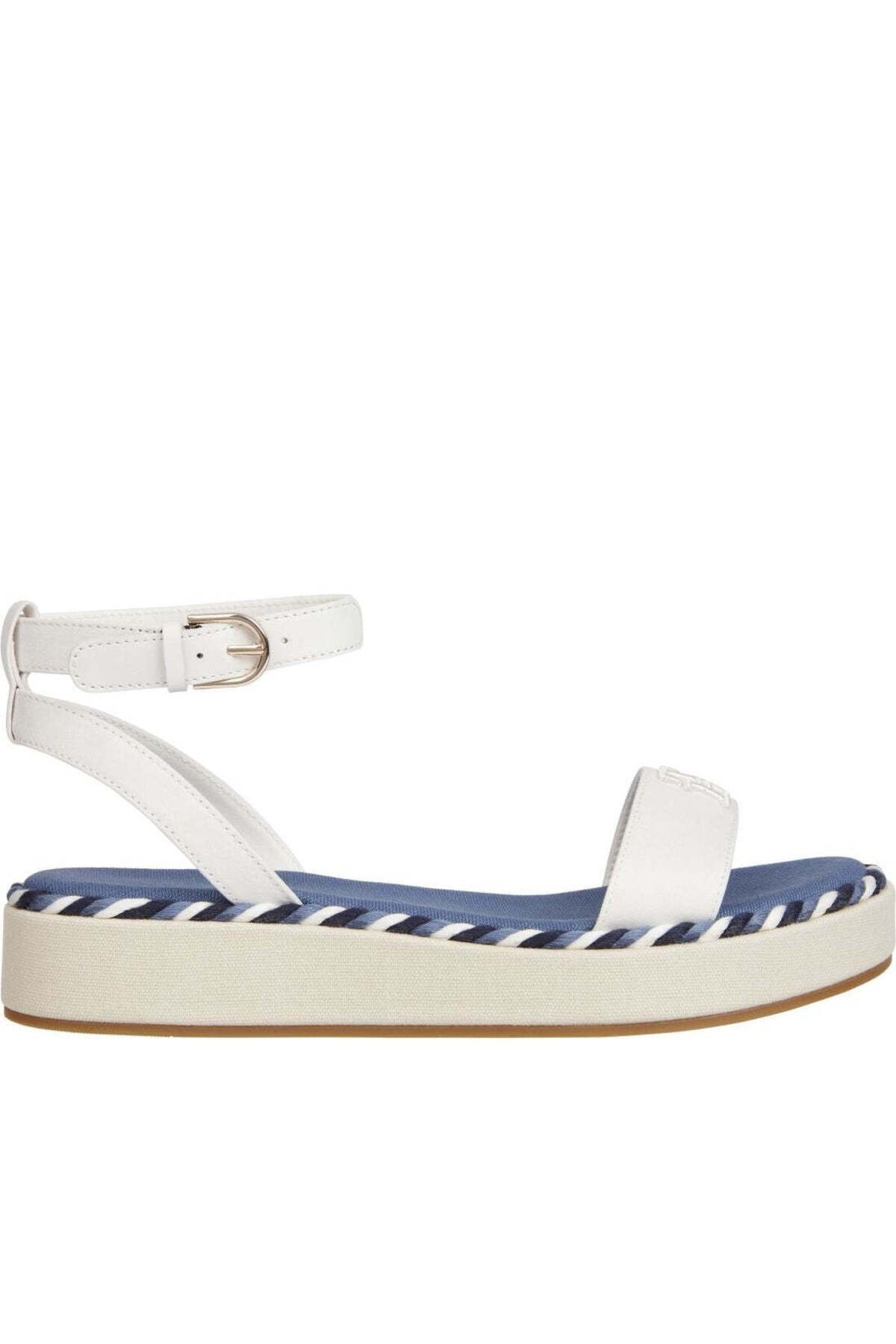 Tommy Hilfiger-White Sandals Womens Shoes 1