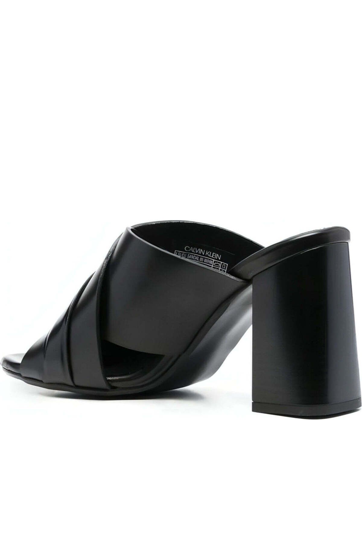 Calvin Klein-Sandale negre Pantofi dama 3