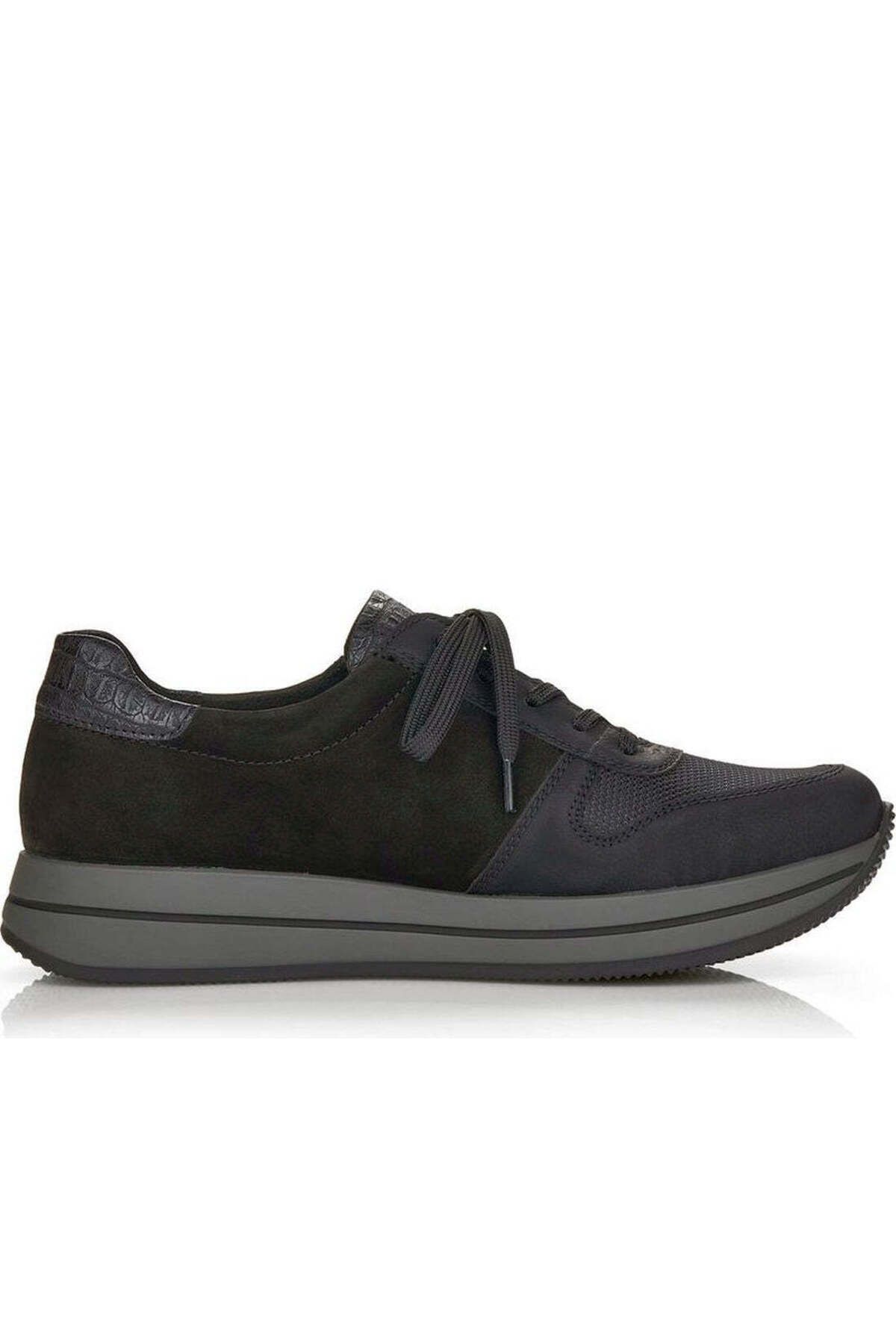 Rieker-Black Trainers Womens Shoes 3