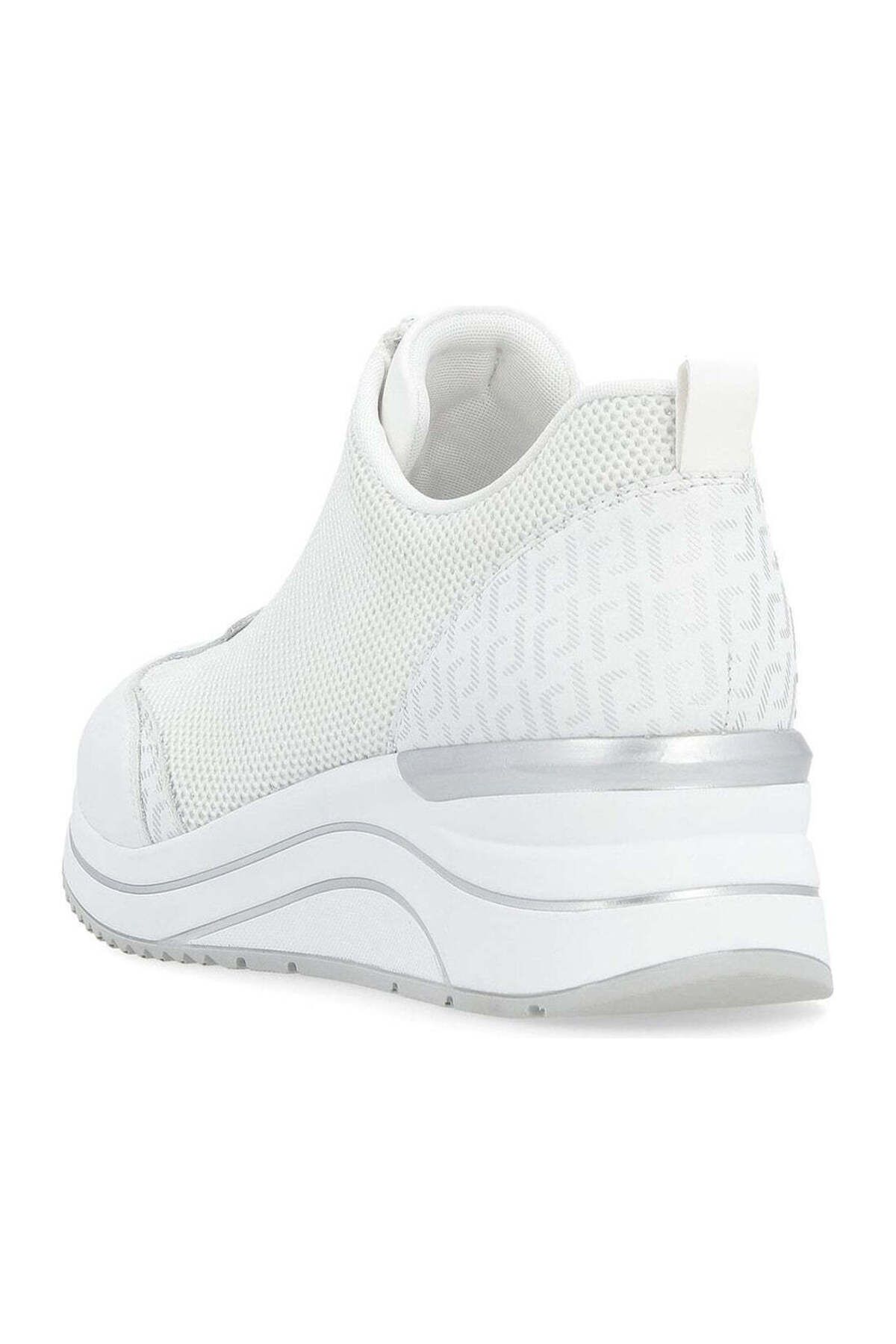 Remonte-White Trainers Womens Shoes 3