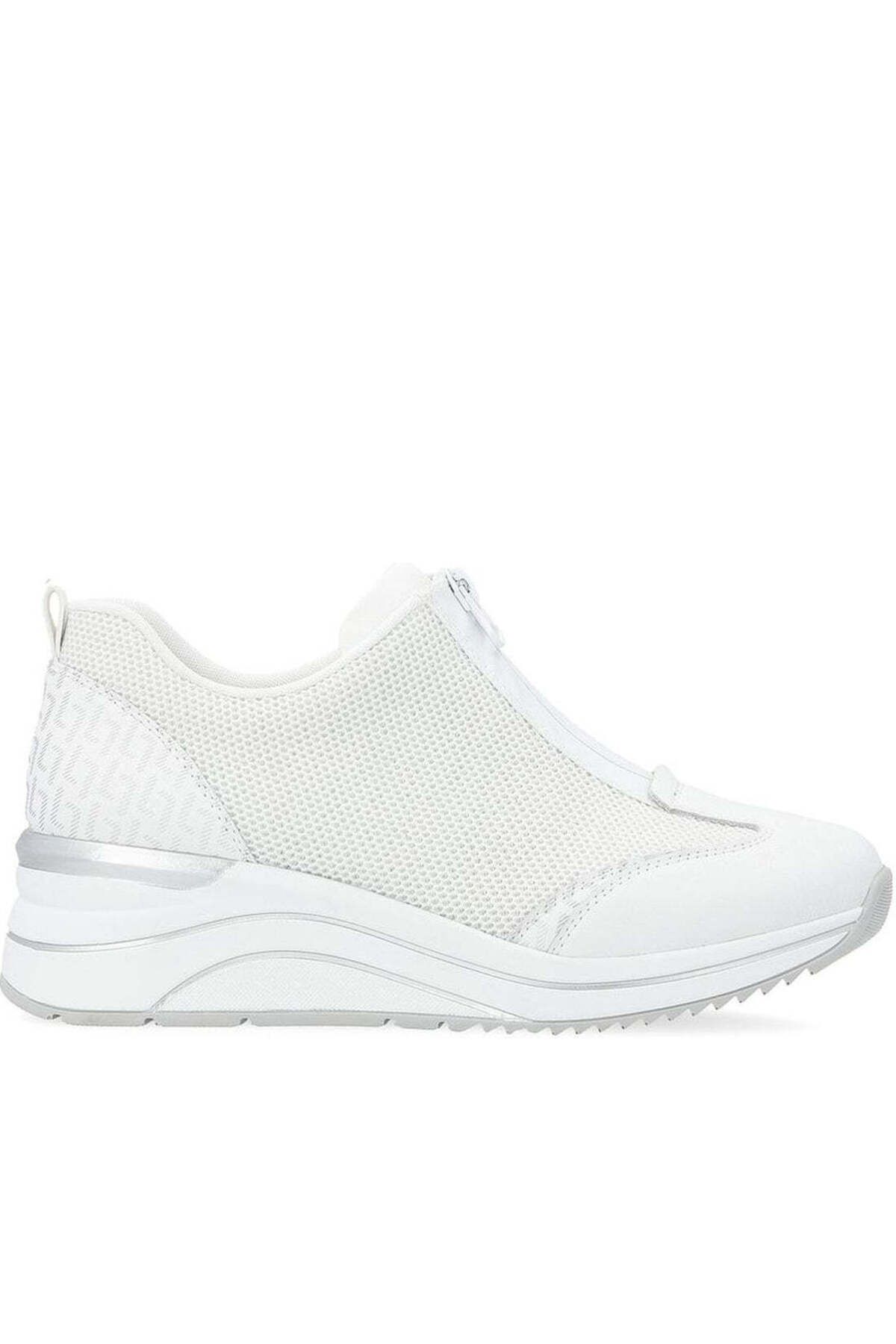 Remonte-White Trainers Womens Shoes 2