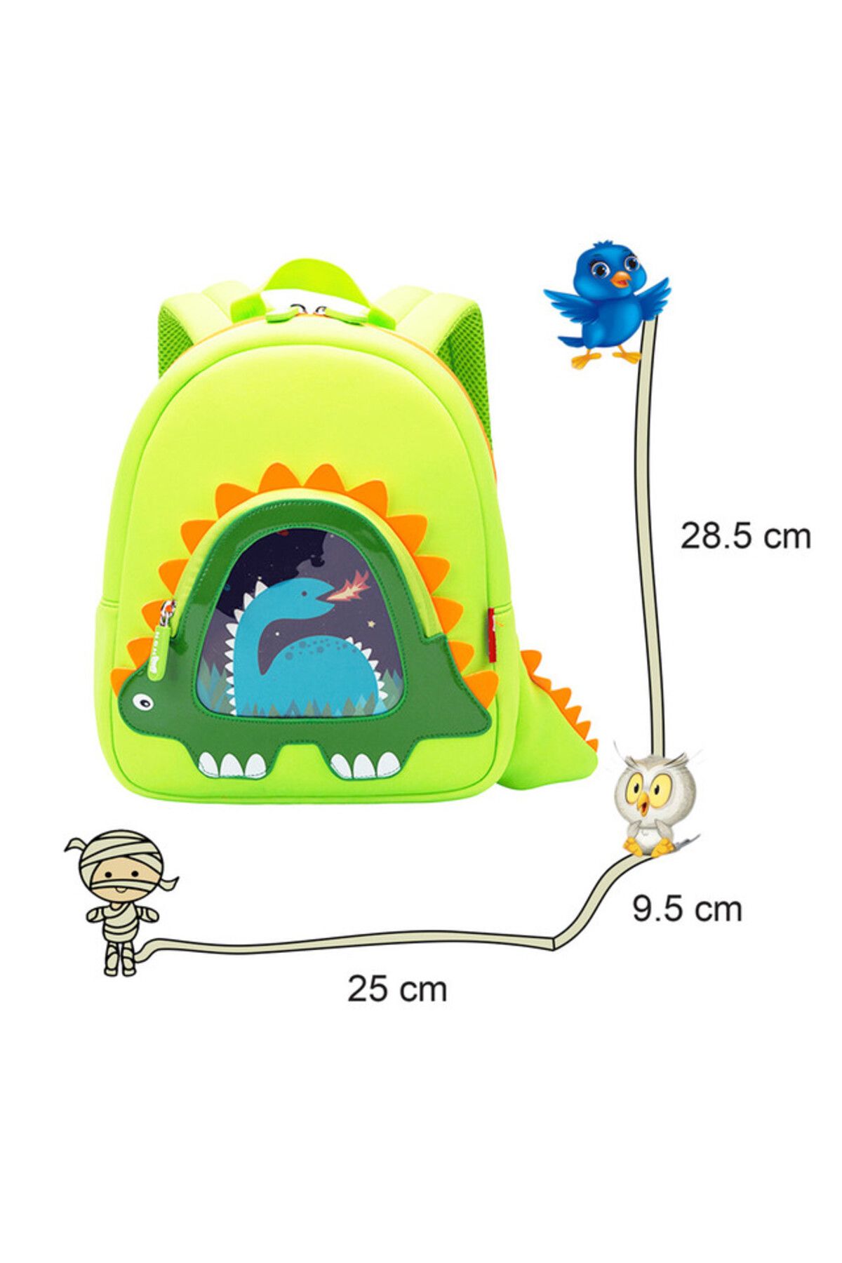 Nohoo-Jungle Backpack - Stegosaurus 8