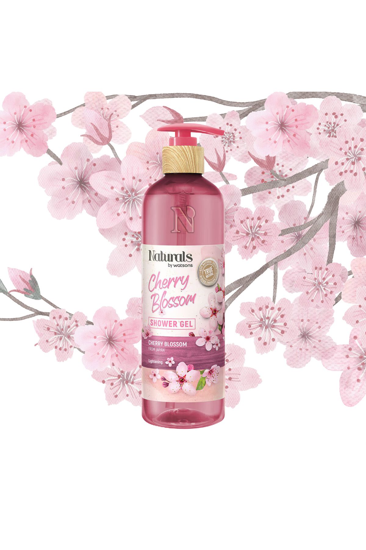 Naturals By Watsons Cherry Blossom Duş Jeli 490 ml