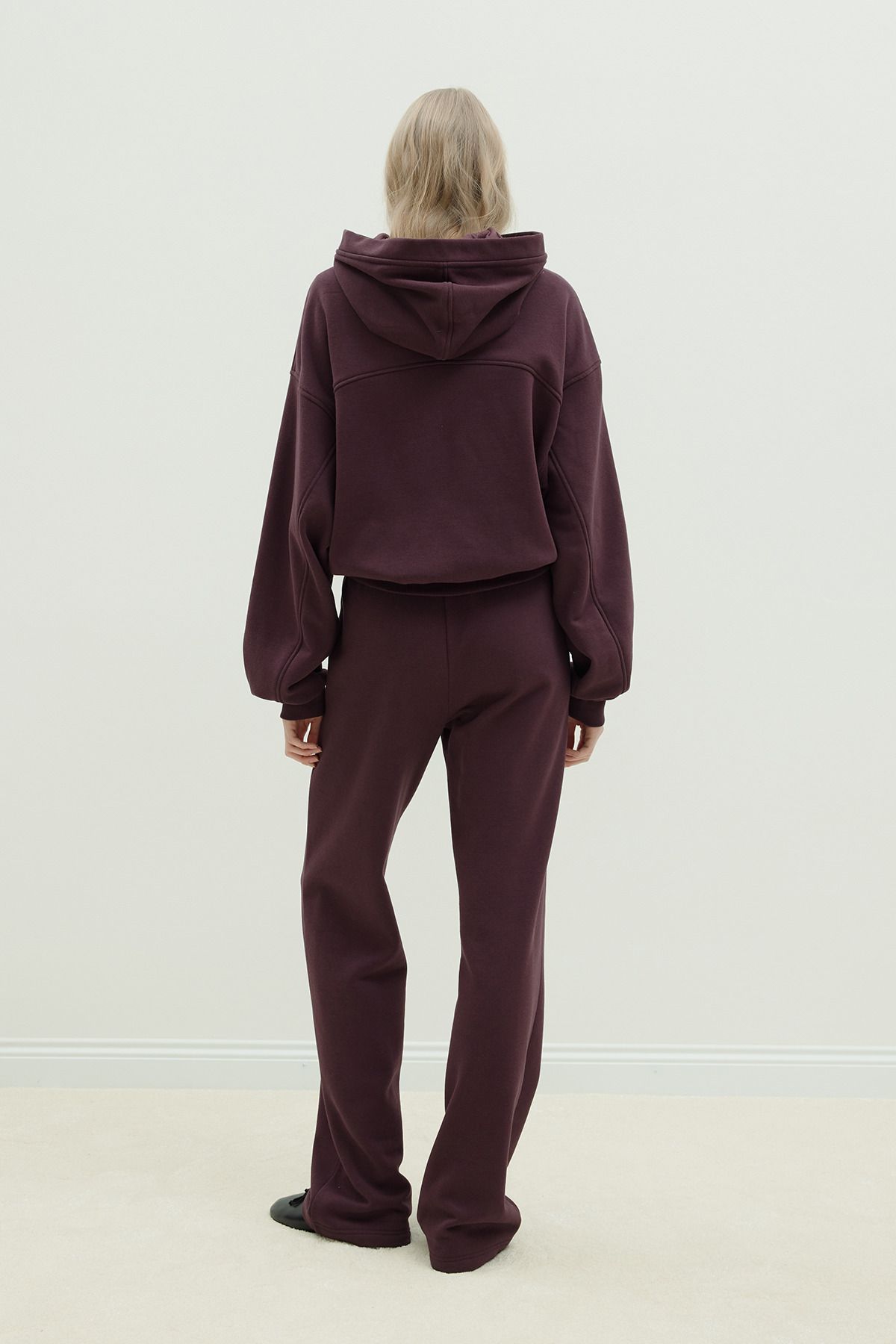 Suud Collection-Plum Homie Elastic Tracksuit 3