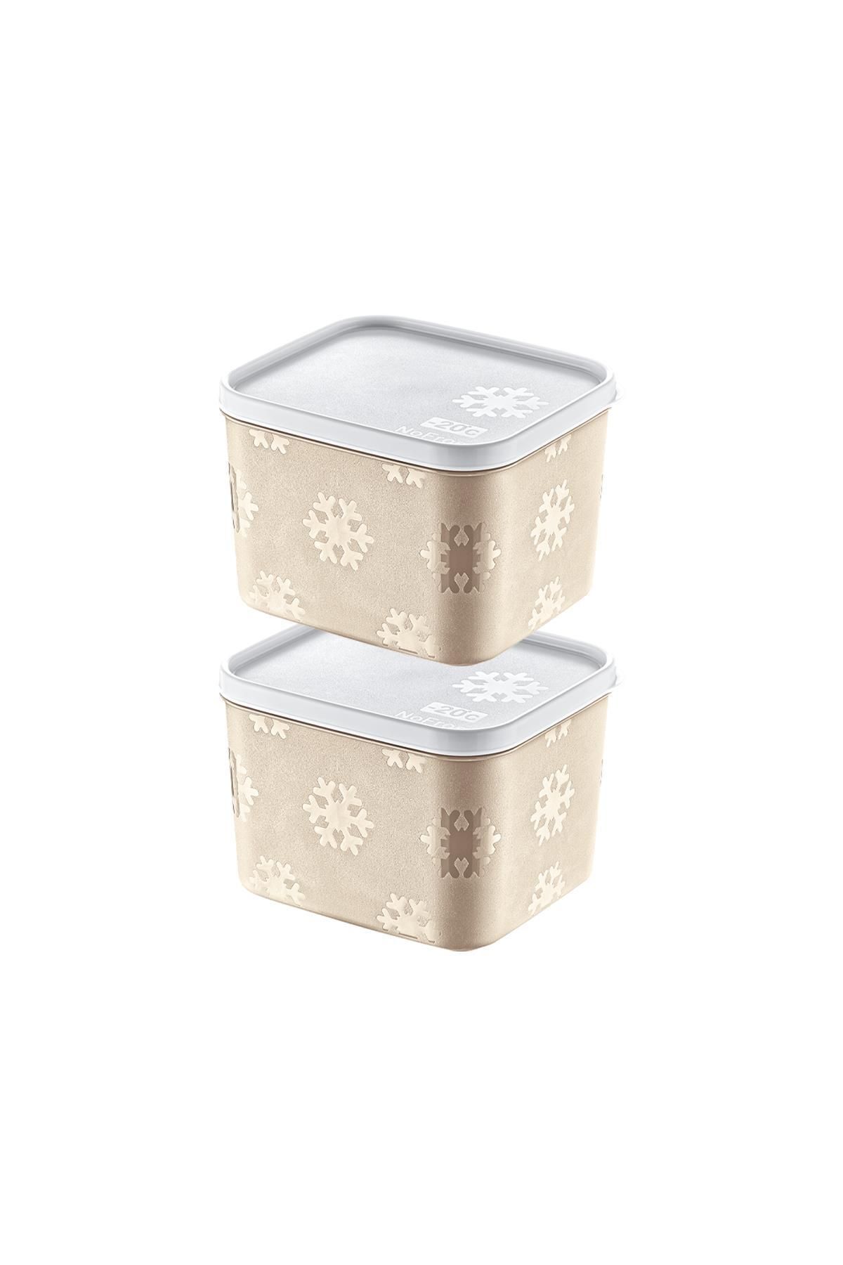 Smartware-Latte 1250 ml - Set of 2 No Frost Storage Containers 2